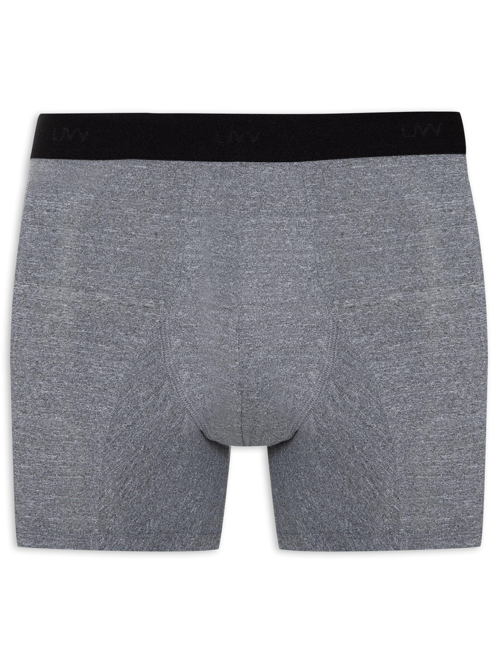 Cueca Boxer Light Cinza Casa Das Cuecas