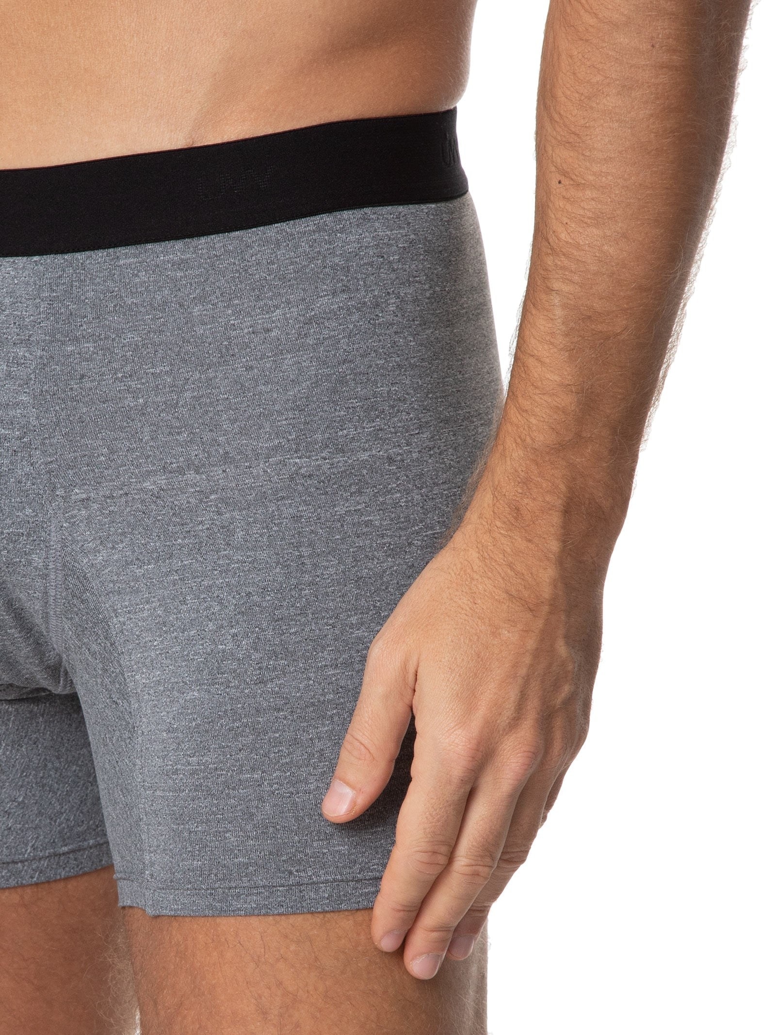 Cueca Boxer Light Cinza Casa Das Cuecas