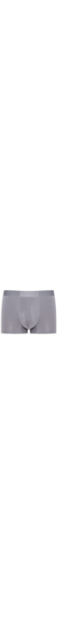 Cueca Boxer Masculina Modal Com Elastano - Cinza Escuro