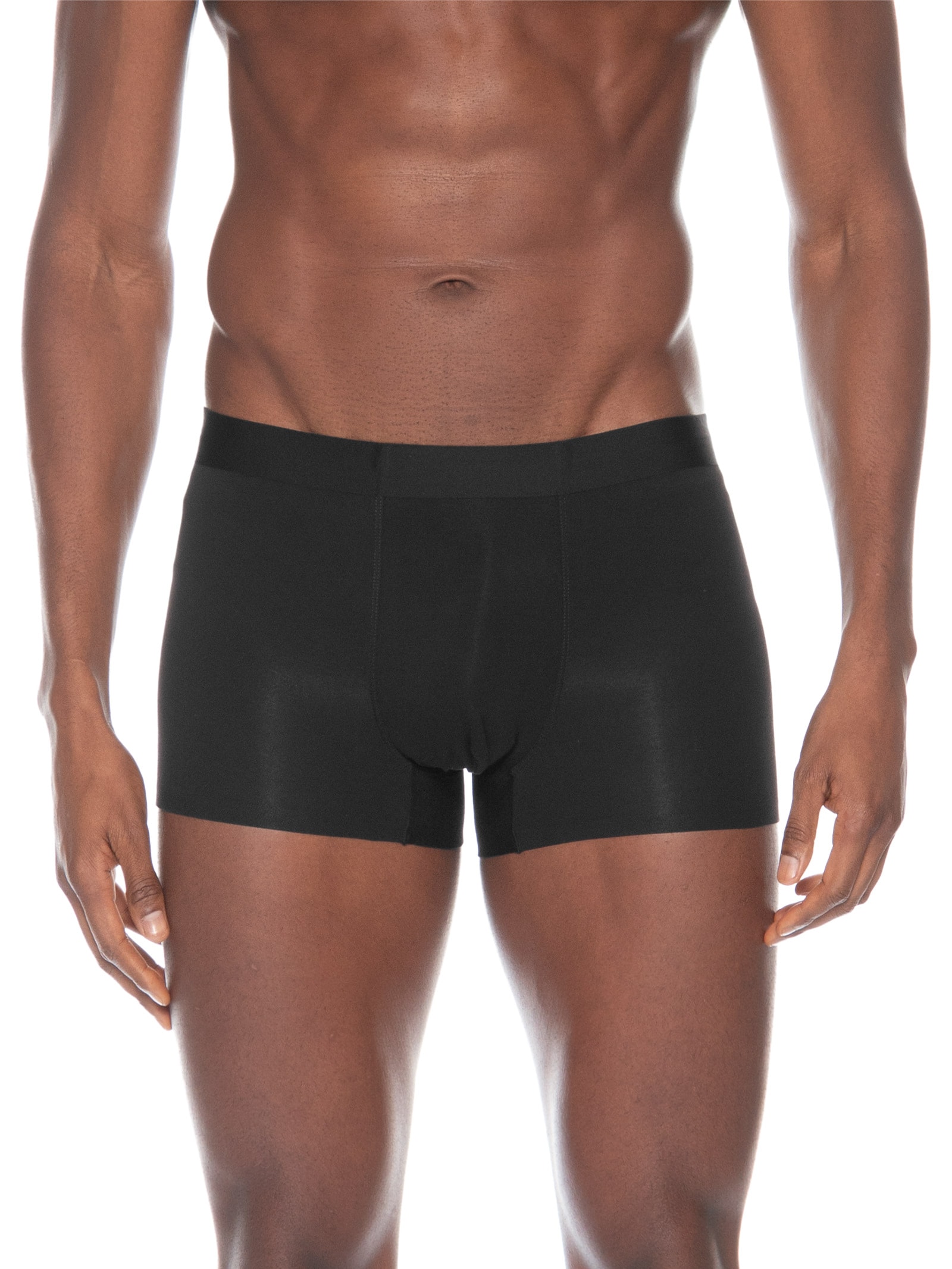 Cueca Boxer Masculina Modal Com Elastano Preto Basiq Men