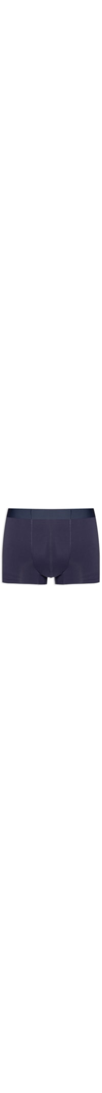 Cueca Boxer Masculina Modal Com Elastasno - Azul