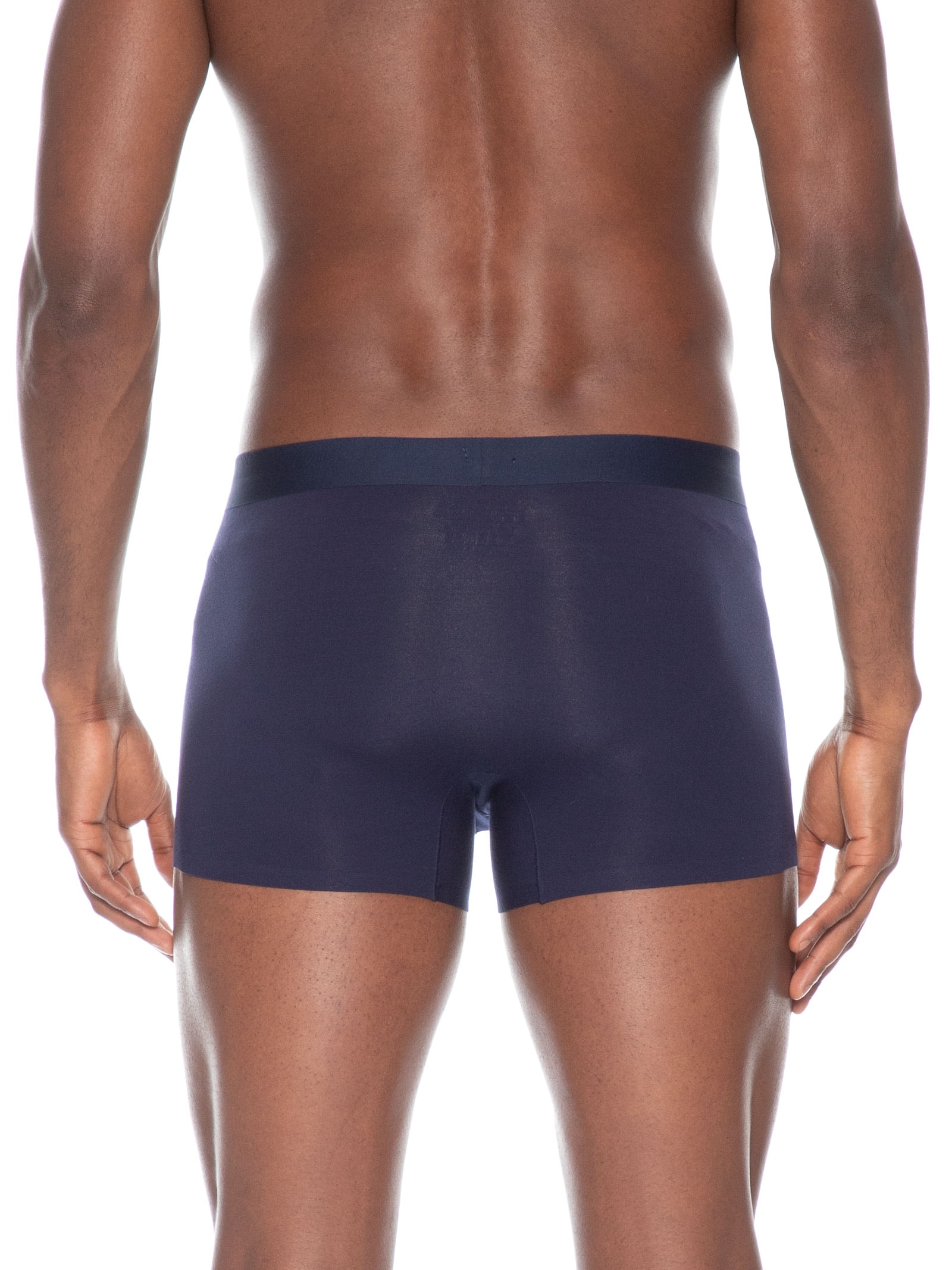 Cueca Boxer Masculina Modal Com Elastasno Azul Basiq Men