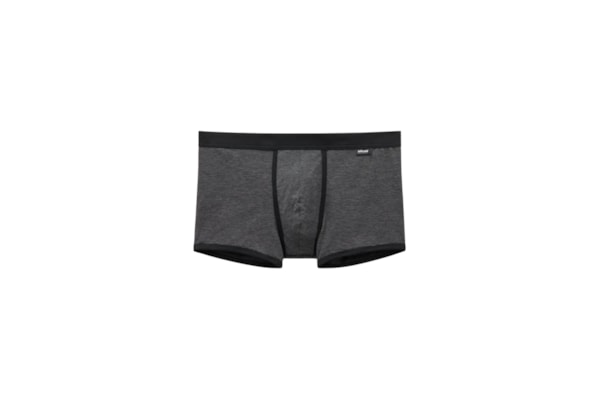 Cueca Boxer Mil Listras Em Algodão Supima - Preto