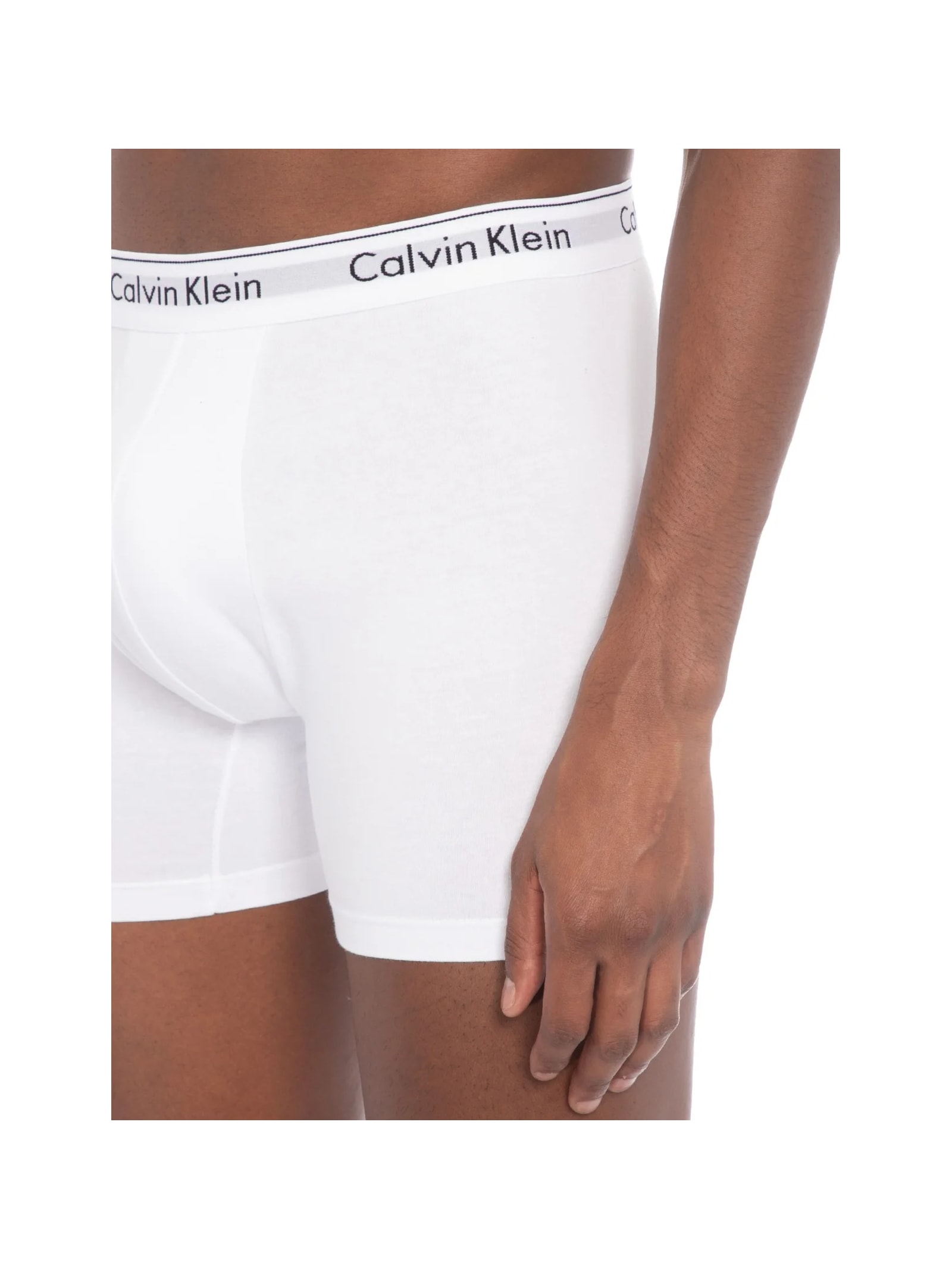 Cueca Boxer Modern Cotton Branco Calvin Klein Underwear
