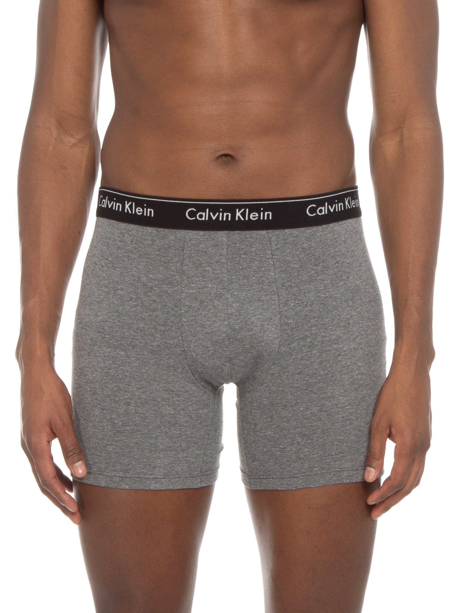 Cueca Boxer Modern Cotton Cinza Calvin Klein Underwear