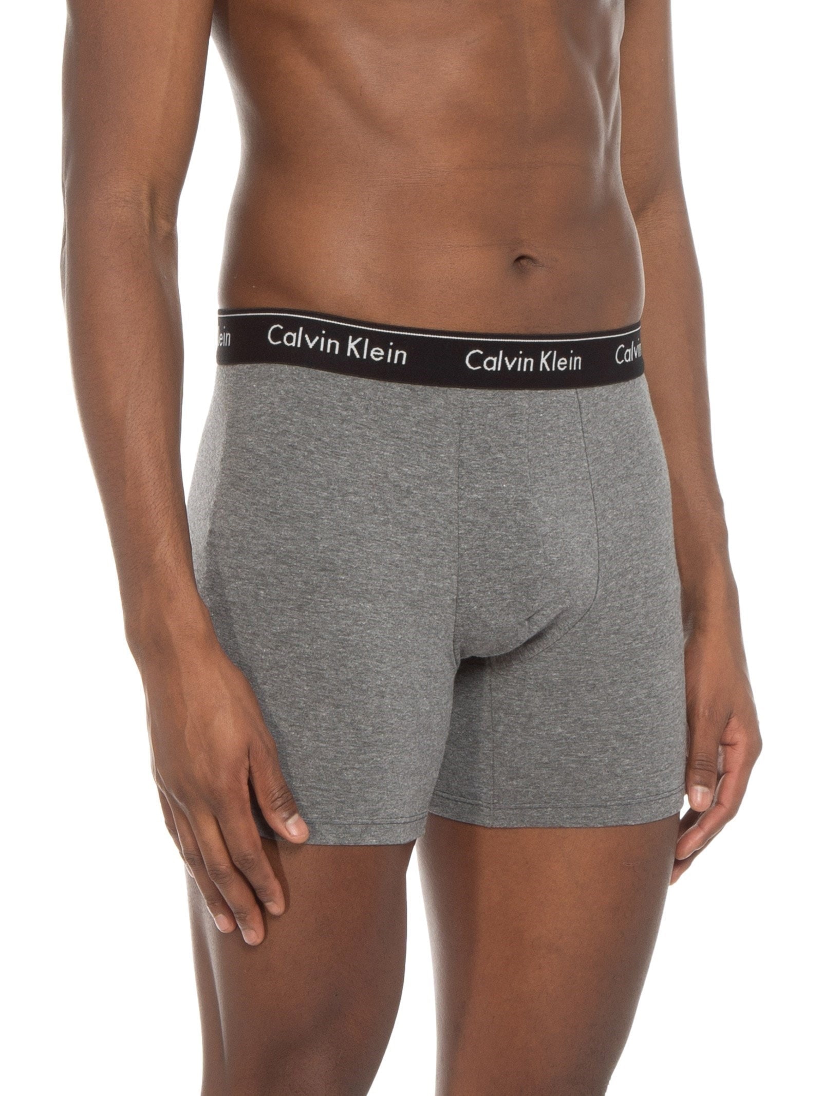 Cueca Boxer Modern Cotton Cinza Calvin Klein Underwear