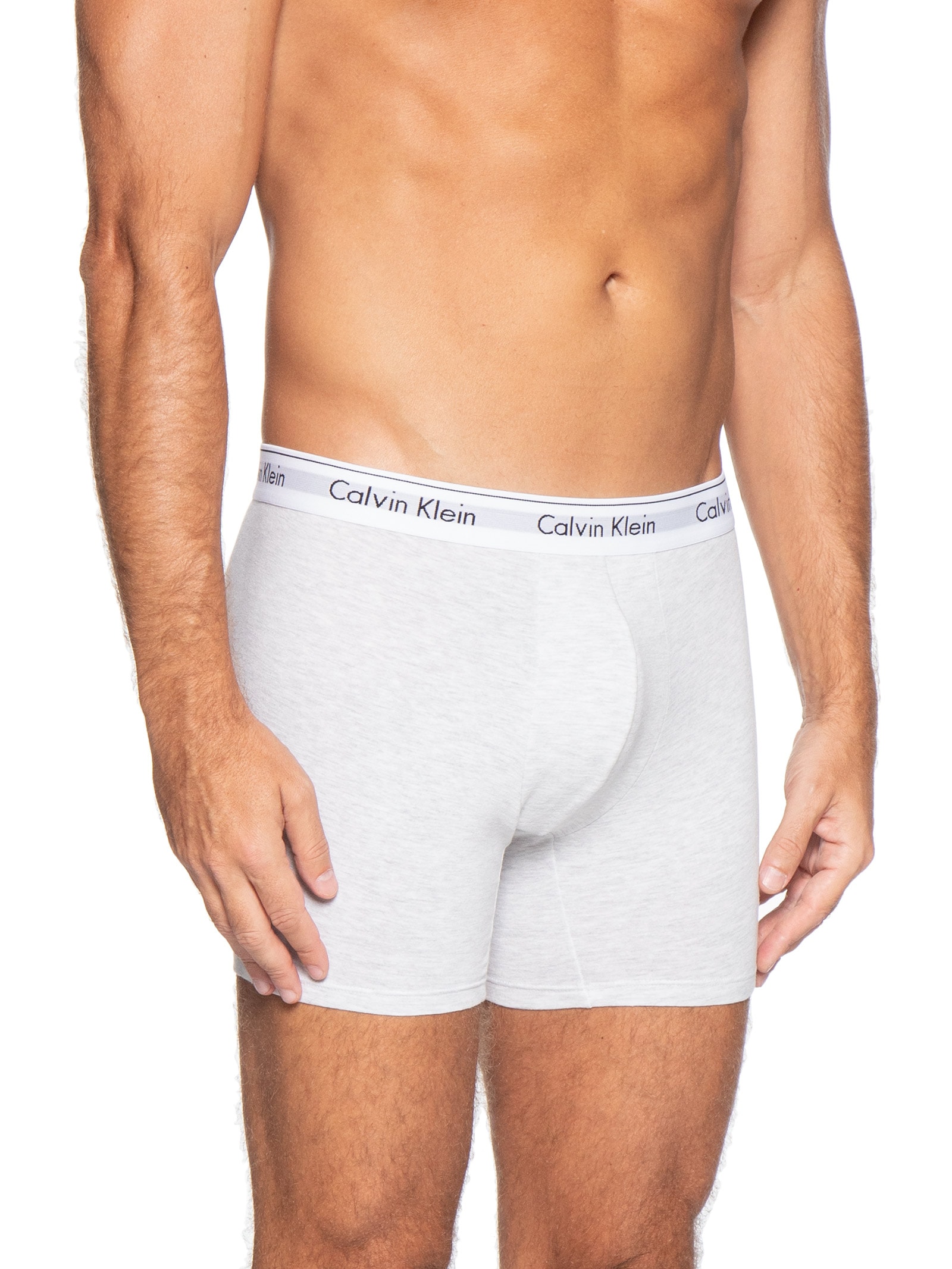 Cueca Boxer Modern Cotton Cinza Calvin Klein Underwear