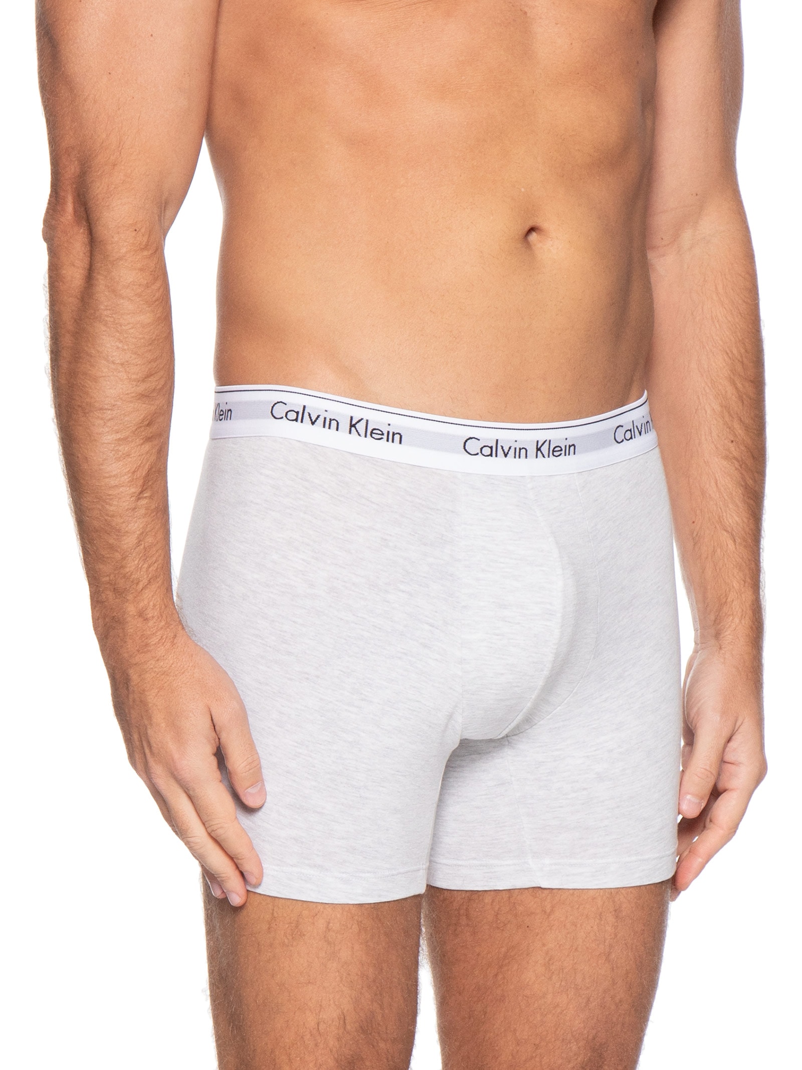 Cueca Boxer Modern Cotton Cinza Calvin Klein Underwear