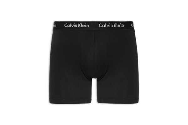 Cueca Boxer Modern Cotton - Preto