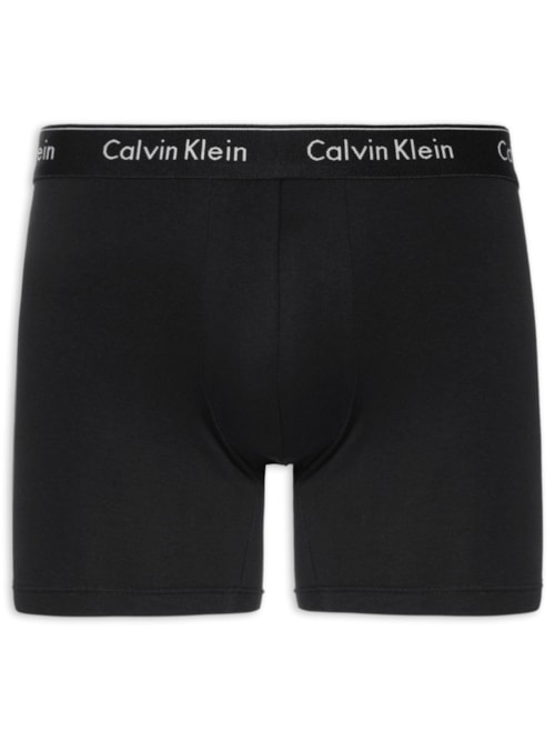 Cueca Boxer Modern Cotton – Preto