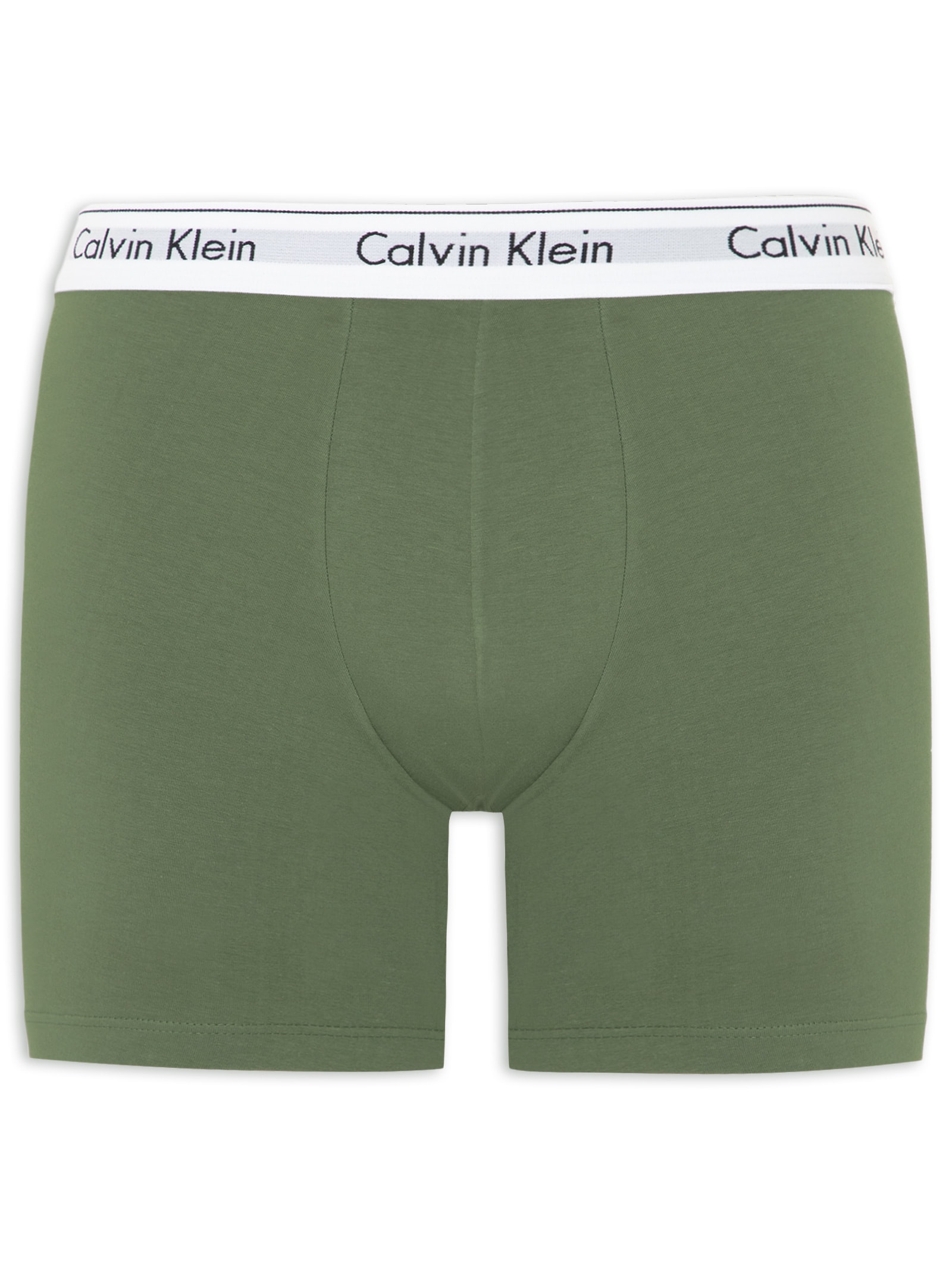 Cueca Boxer Modern Cotton Verde Calvin Klein Underwear