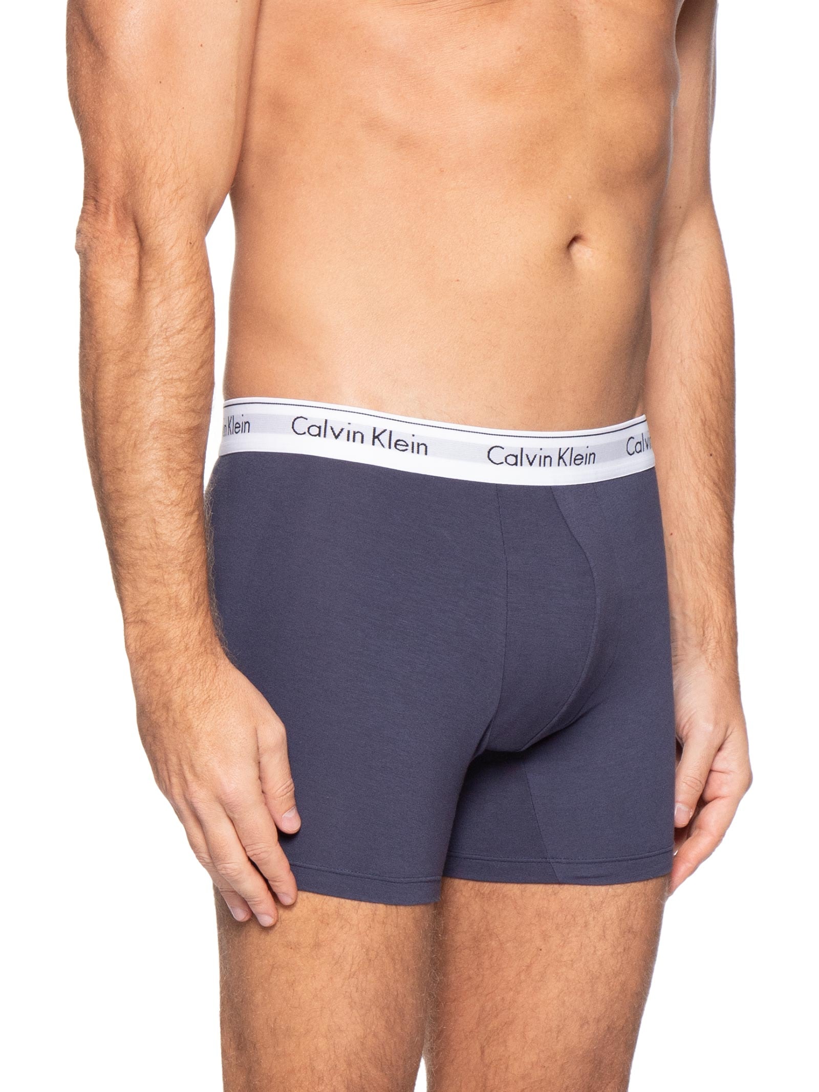 Cueca Boxer Modern Cotton – Azul Calvin Klein Underwear