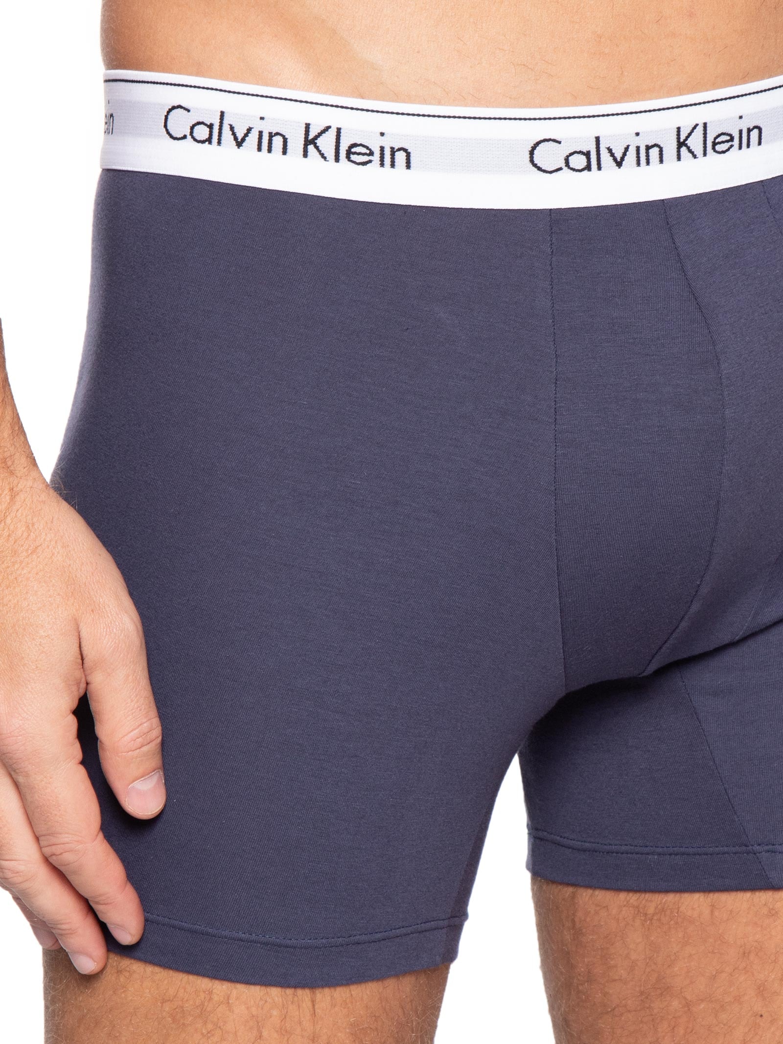 Cueca Boxer Modern Cotton – Azul Calvin Klein Underwear