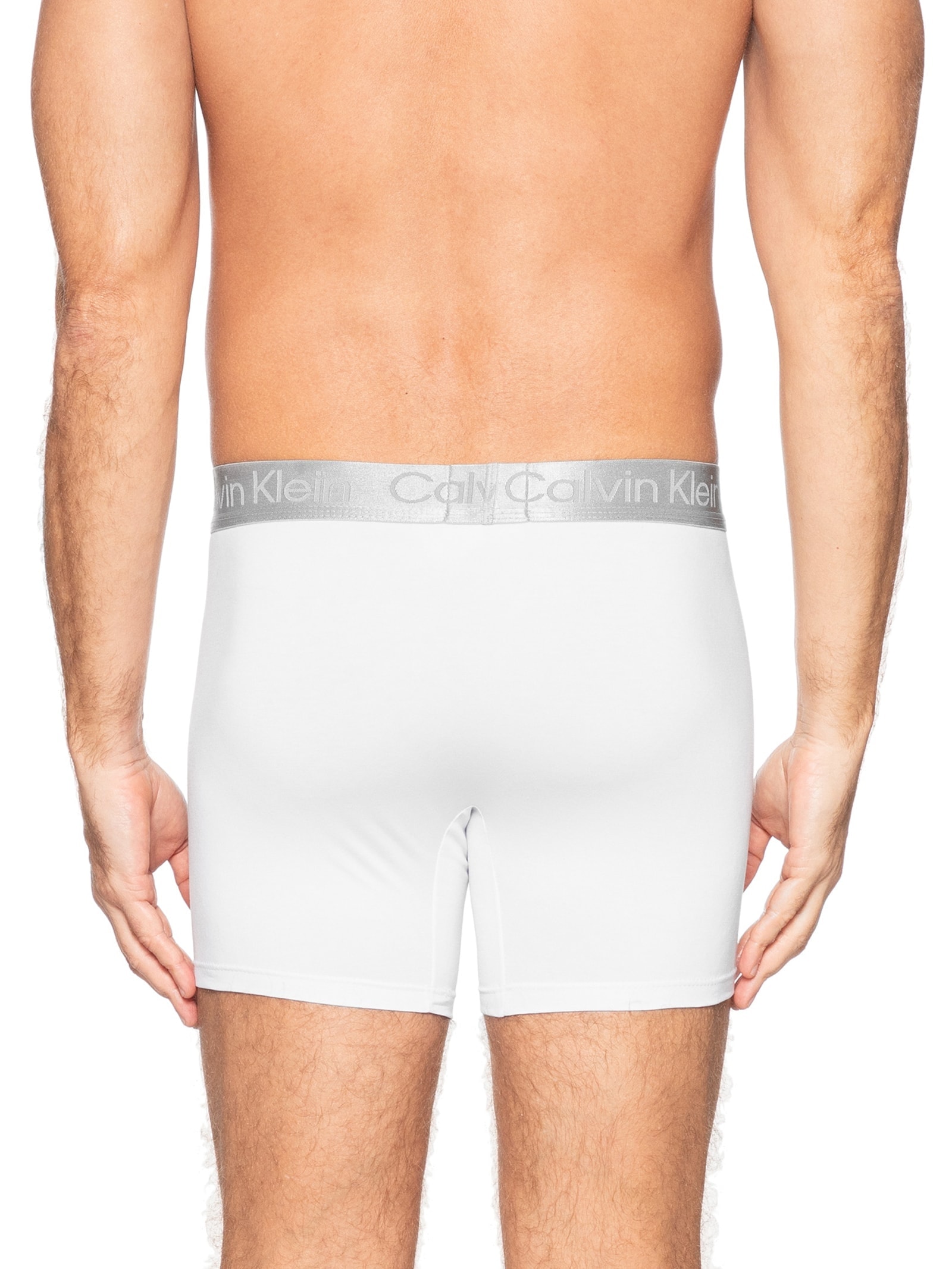 Cueca Boxer Pima Cotton Branco Calvin Klein Underwear