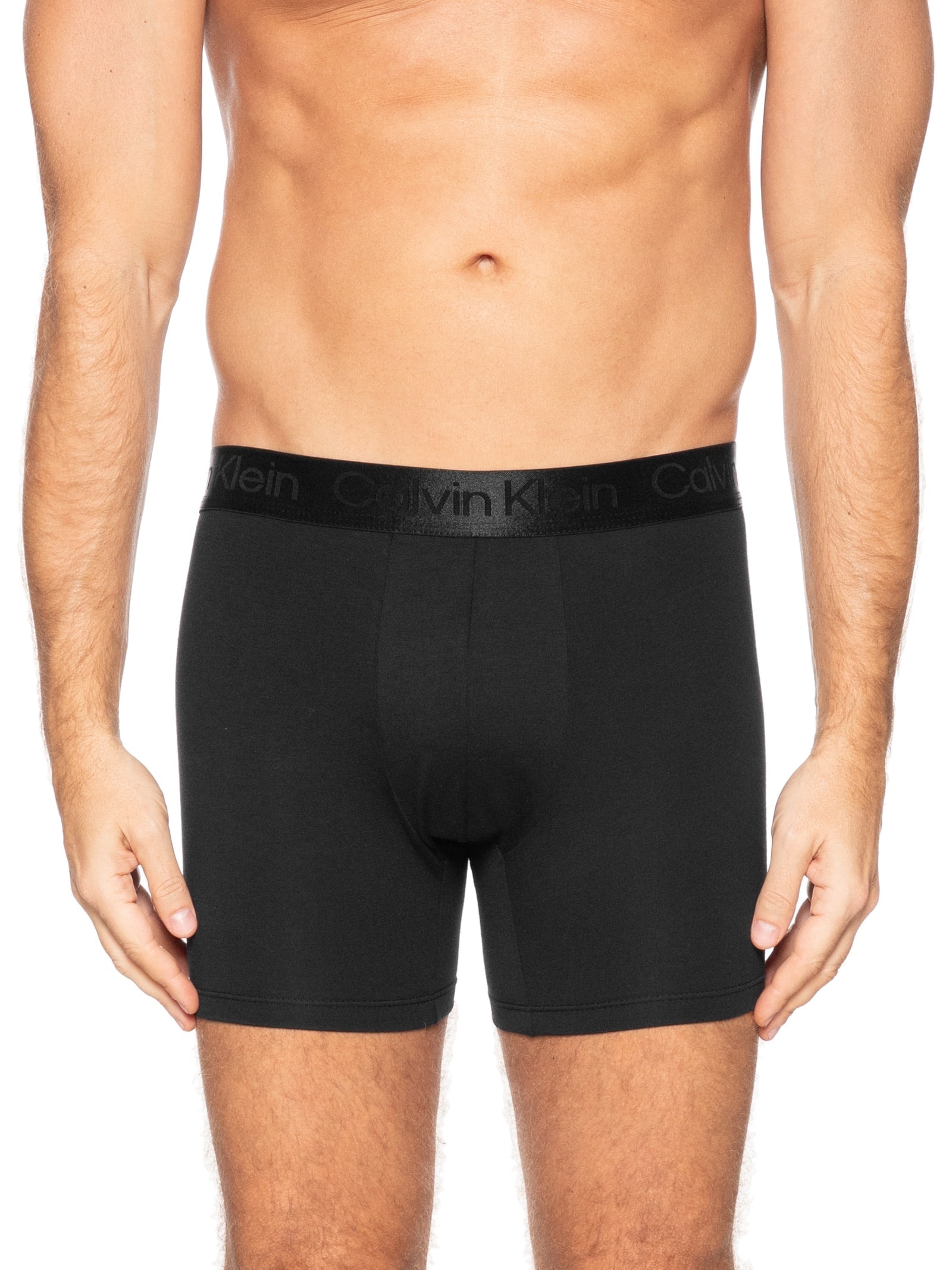 Cueca Boxer Pima Cotton Preto Calvin Klein Underwear