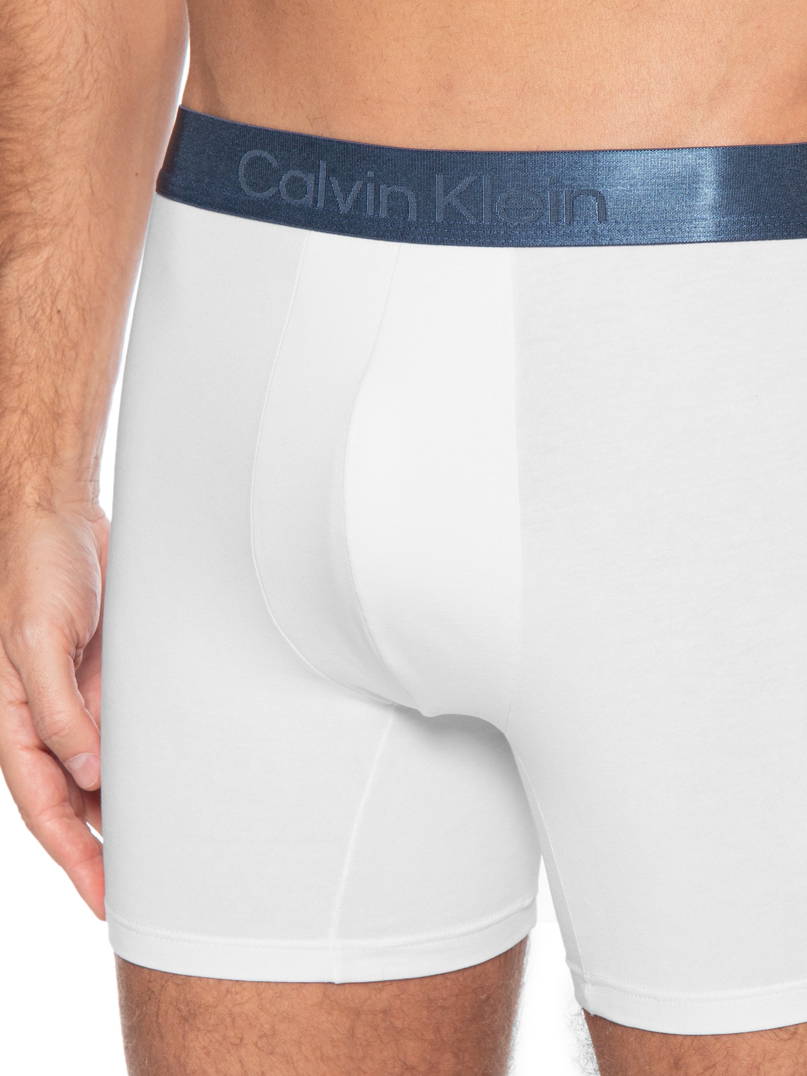 Cueca Boxer Pima Cotton – Branco Calvin Klein Underwear
