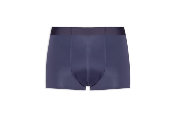 Cueca Boxer Sem Costura Poliamida - Azul