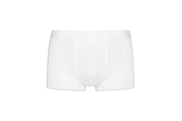 Cueca Boxer Sem Costura Poliamida - Branco