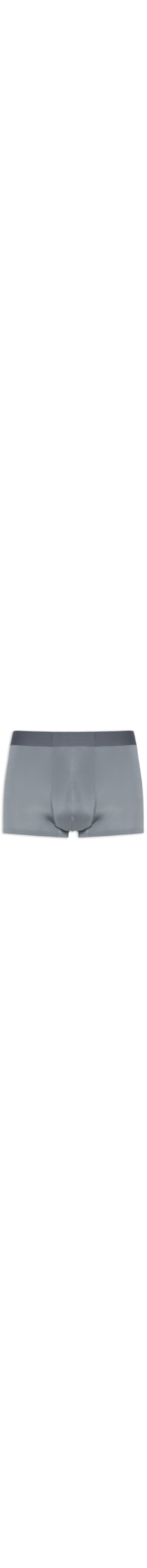 Cueca Boxer Sem Costura Poliamida - Cinza