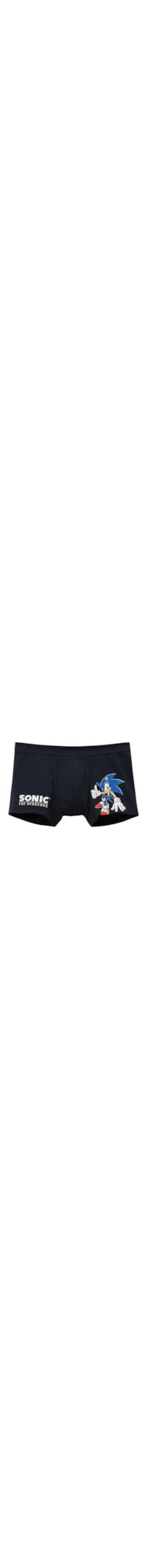 Cueca Boxer Sonic Em Algodão Supima - Azul