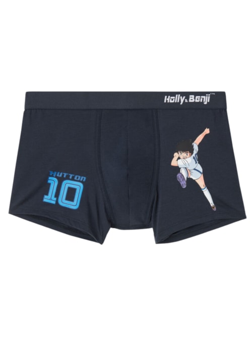 Cueca Boxer Super Campeões Em Algodão Natural Fresh – Azul