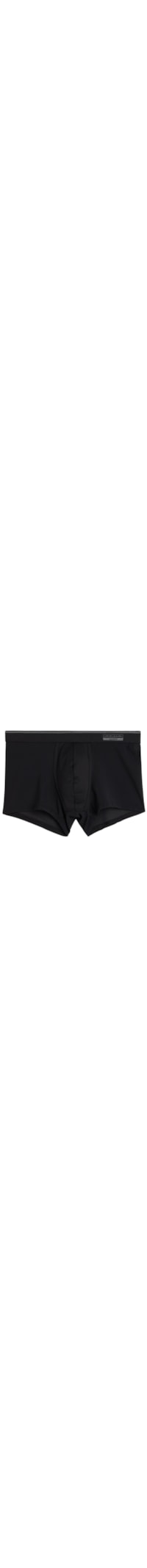 Cueca Boxer Super Fresh Em Micro-Rede - Preto