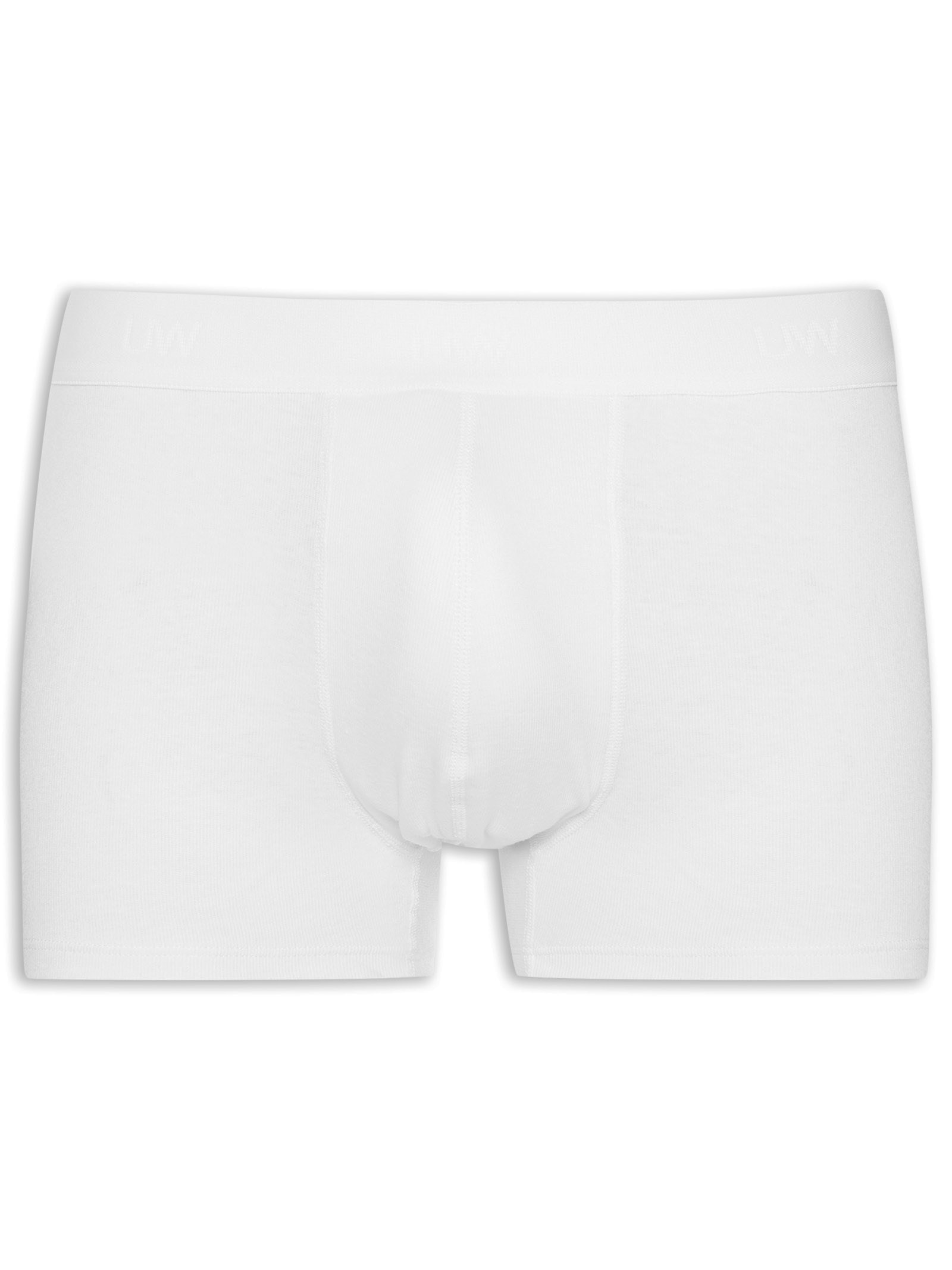Cueca Boxer Te Algodão Nature Branco Casa Das Cuecas