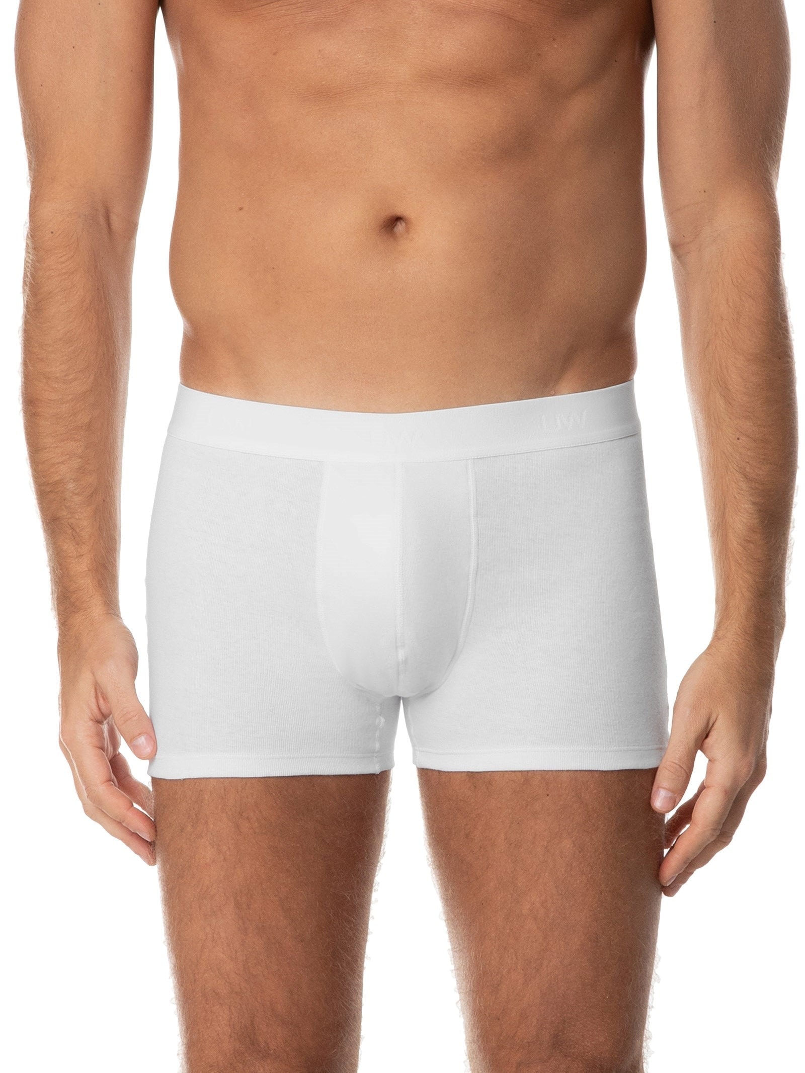 Cueca Boxer Te Algodão Nature Branco Casa Das Cuecas