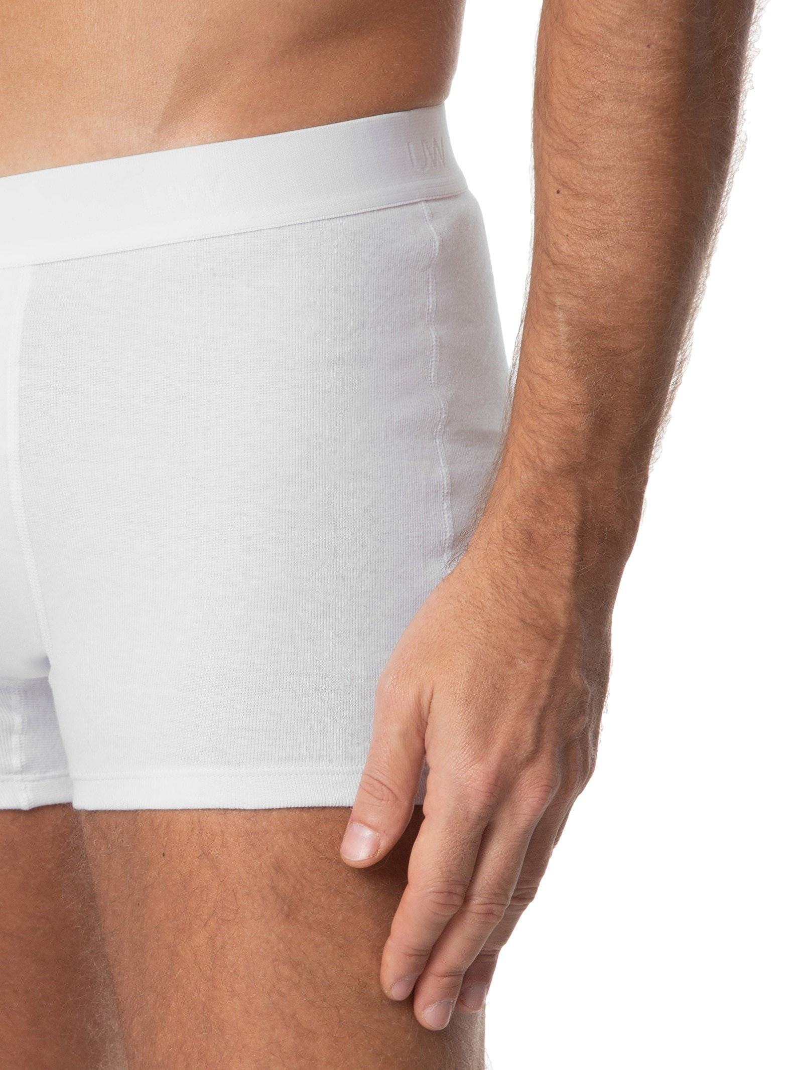 Cueca Boxer Te Algodão Nature Branco Casa Das Cuecas