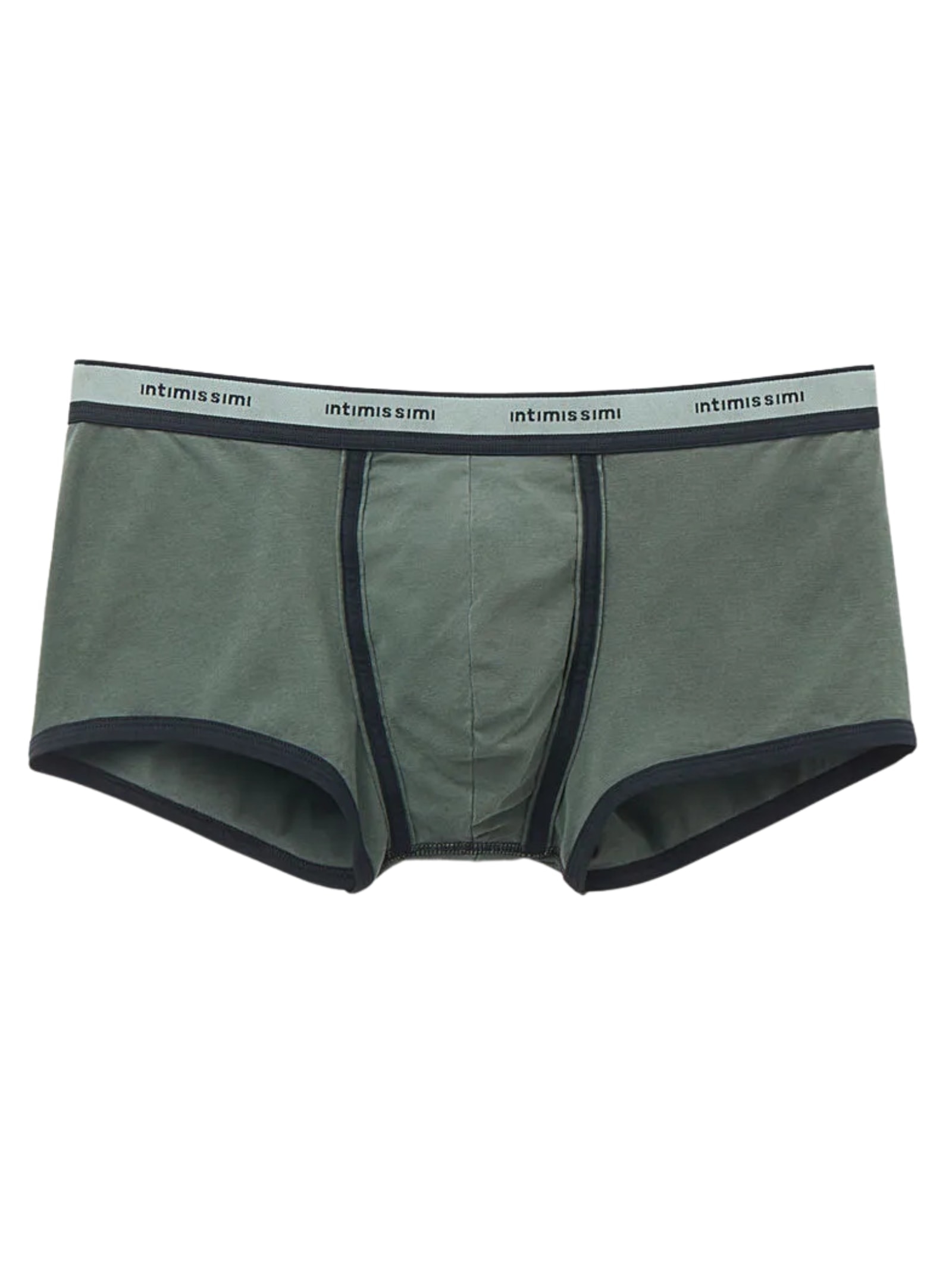 Cueca Boxer Washed Collection Em Algodão Azul Intimissimi