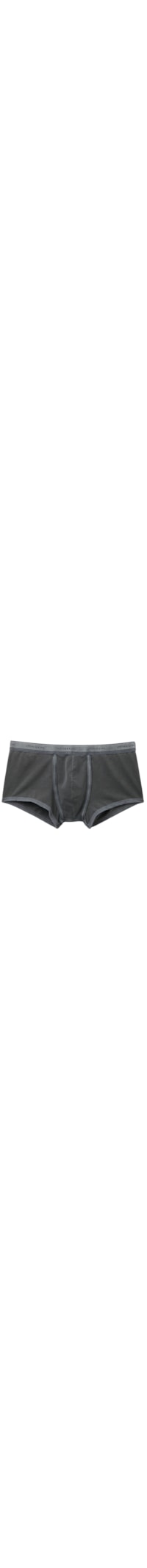 Cueca Boxer Washed Collection Em Algodão - Cinza