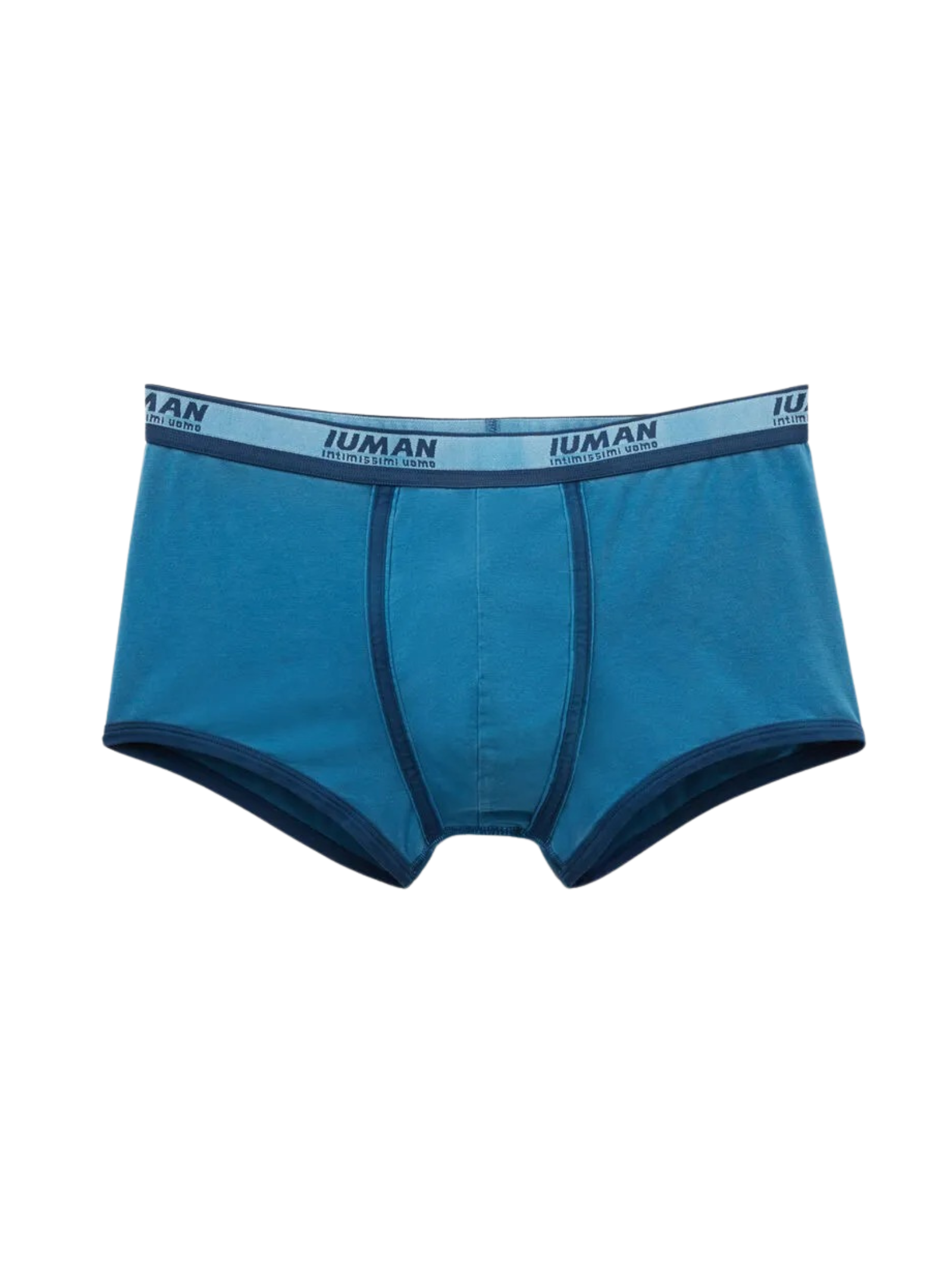 Cueca Boxer Washed Collection Em Algodão Supima Azul Intimissimi