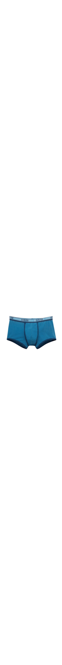 Cueca Boxer Washed Collection Em Algodão Supima - Azul