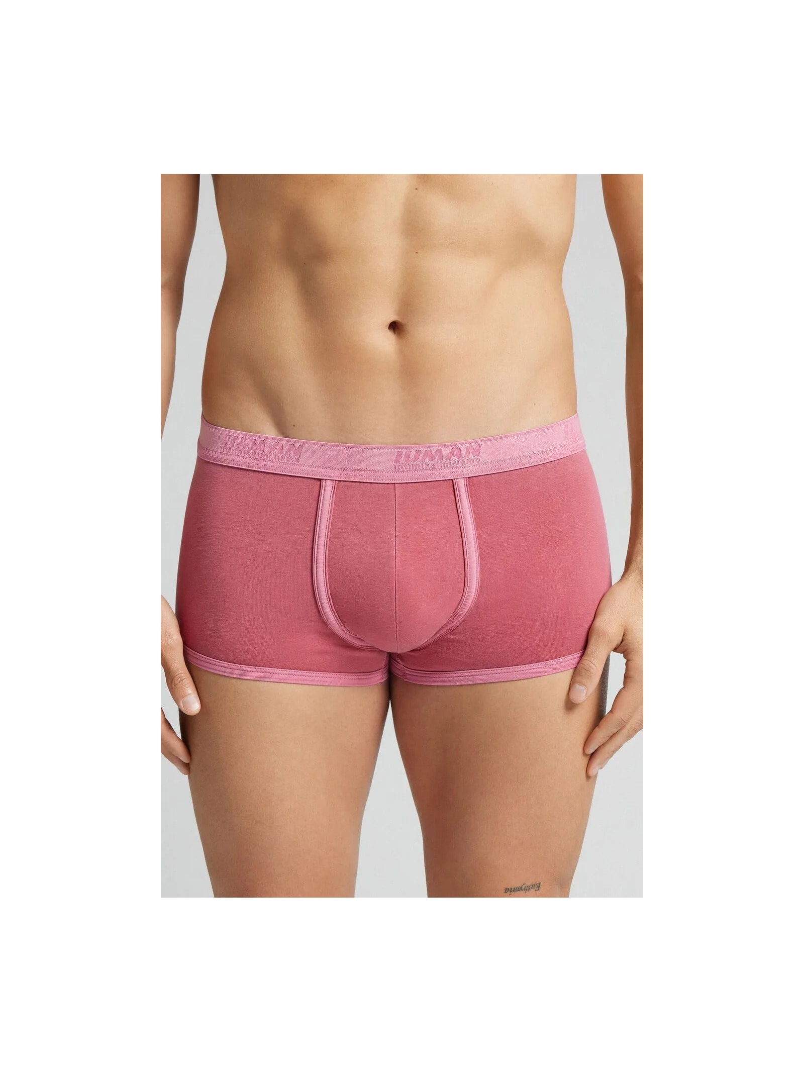Cueca Boxer Washed Collection Em Algodão Supima Vermelha Intimissimi