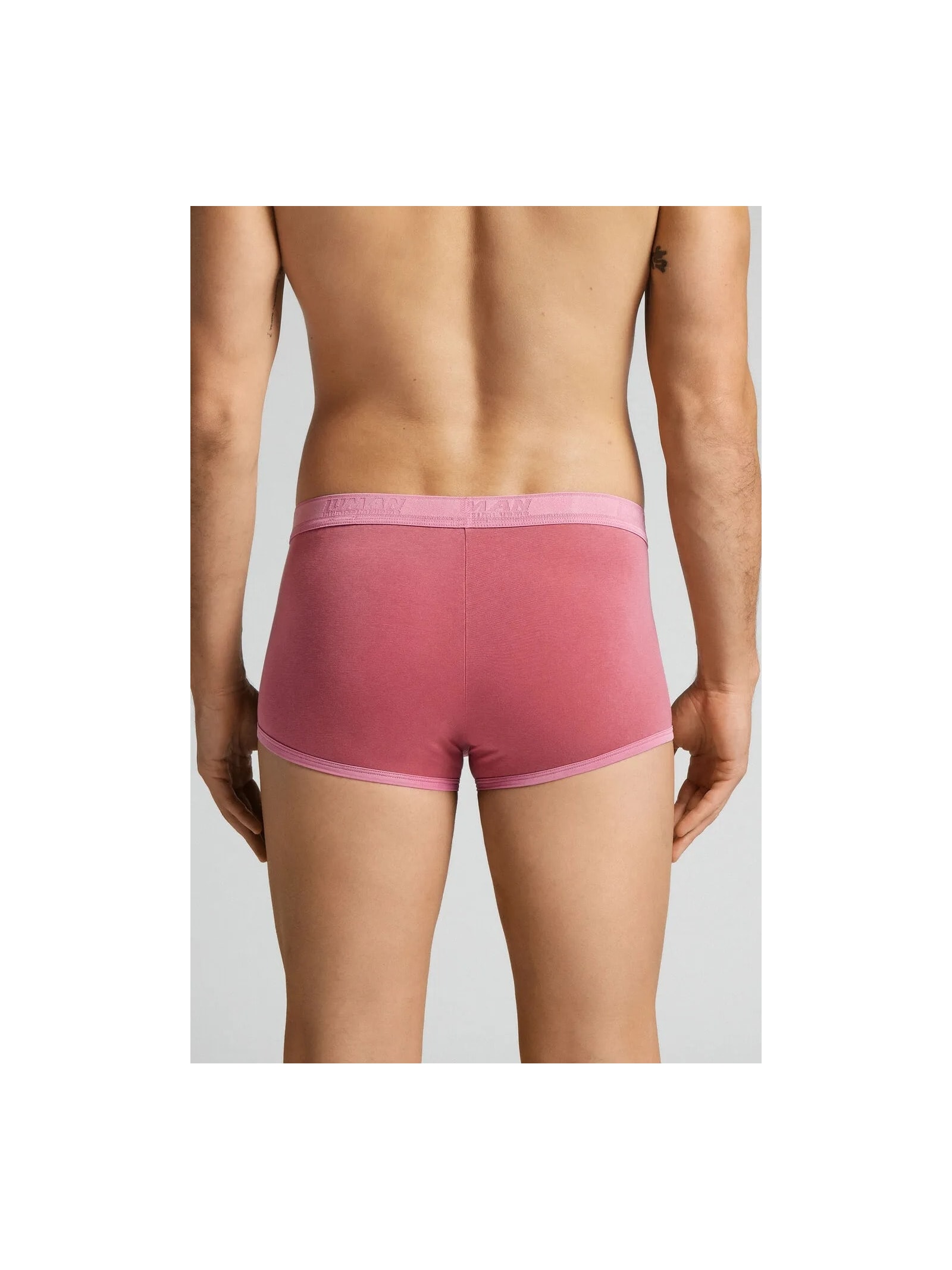 Cueca Boxer Washed Collection Em Algodão Supima Vermelha Intimissimi