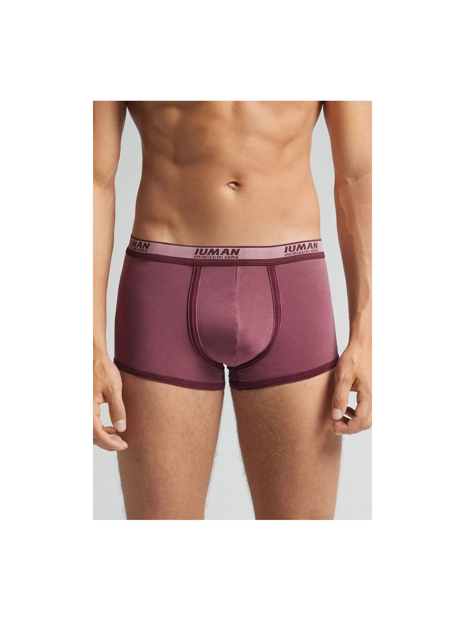 Cueca Boxer Washed Collection Em Algodão Supima Vermelho Intimissimi