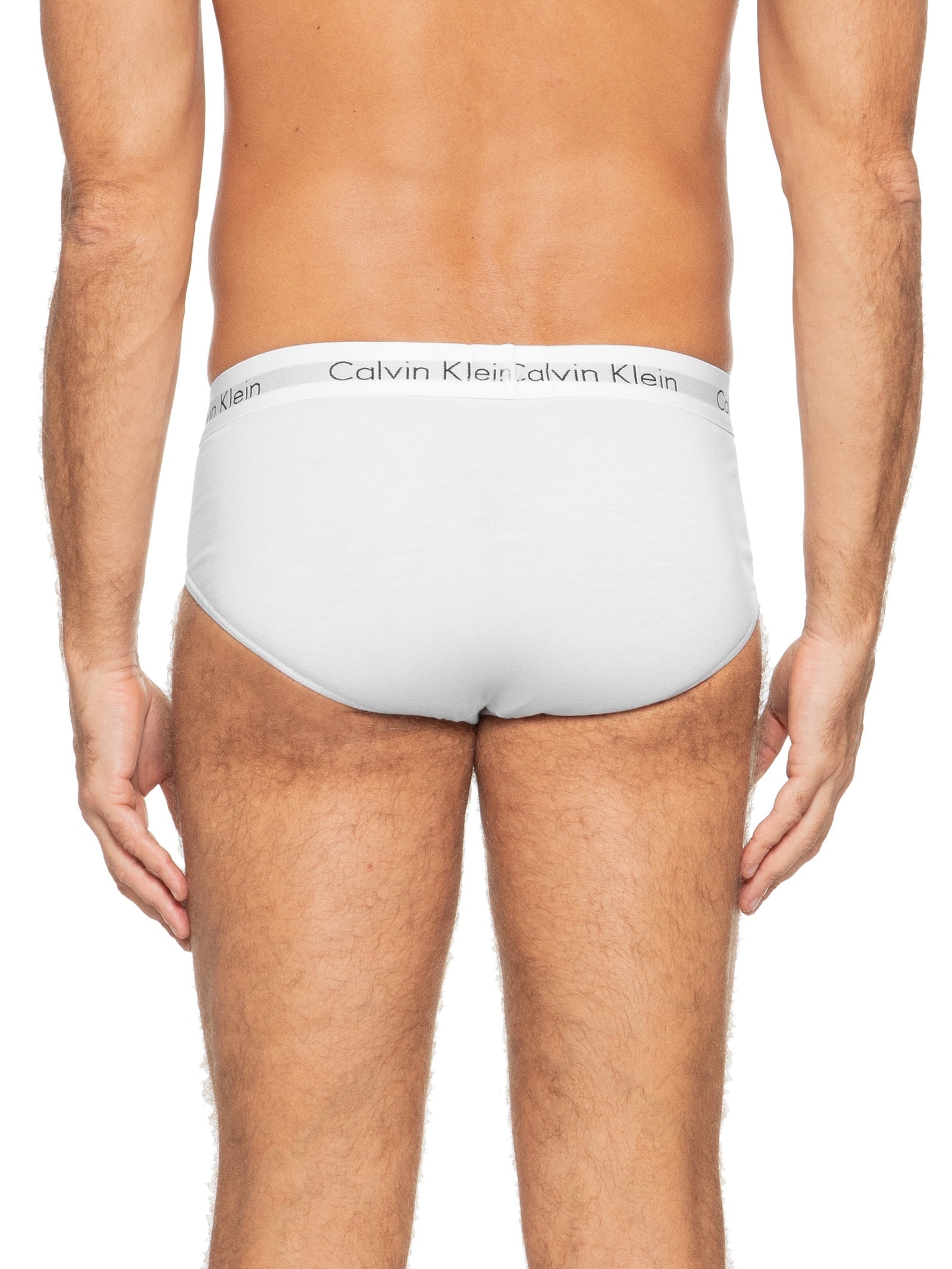 Cueca Brief De Modal Off White Calvin Klein Underwear