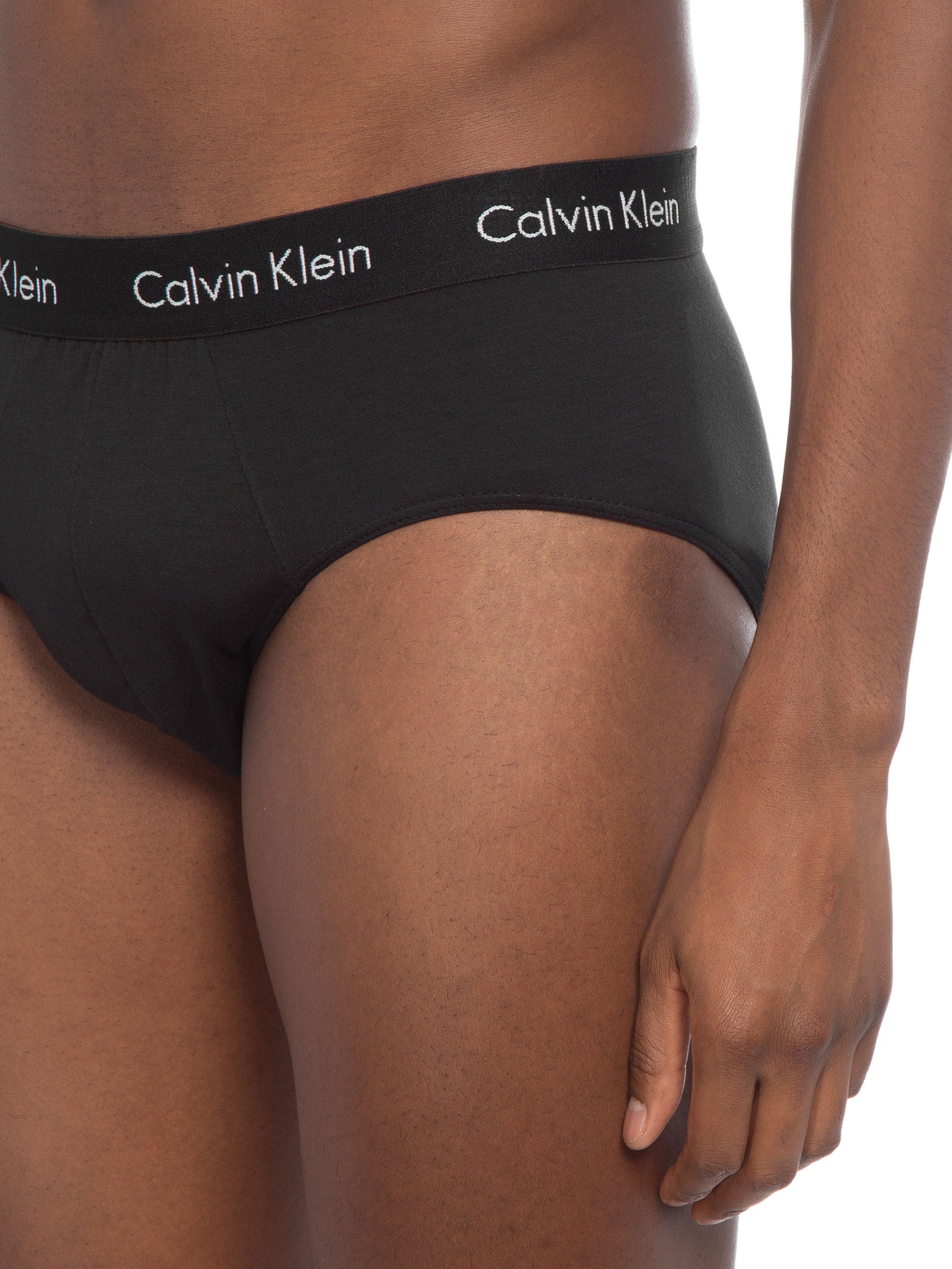 Cueca Brief de Modal Preto Calvin Klein Underwear