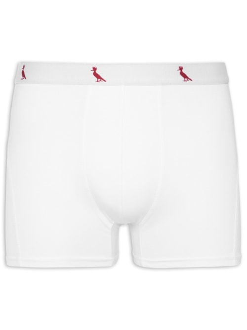 Cueca Cont. Boxer Algodão – Branco