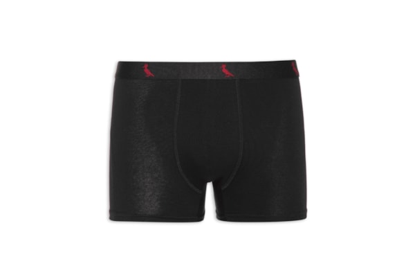 Cueca Cont. Boxer Algodão - Preto