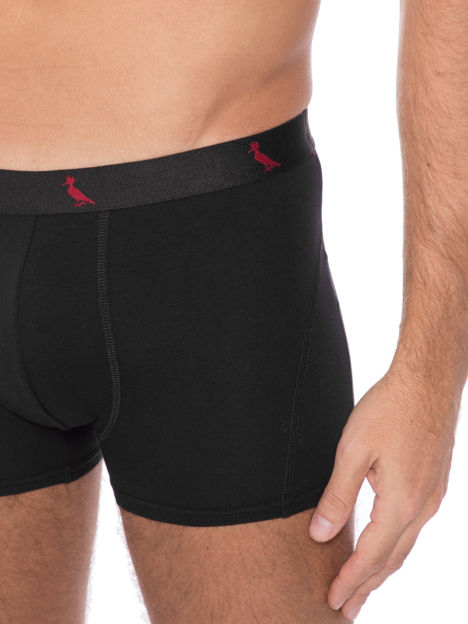 Cueca Cont. Boxer Algodão Preto Reserva