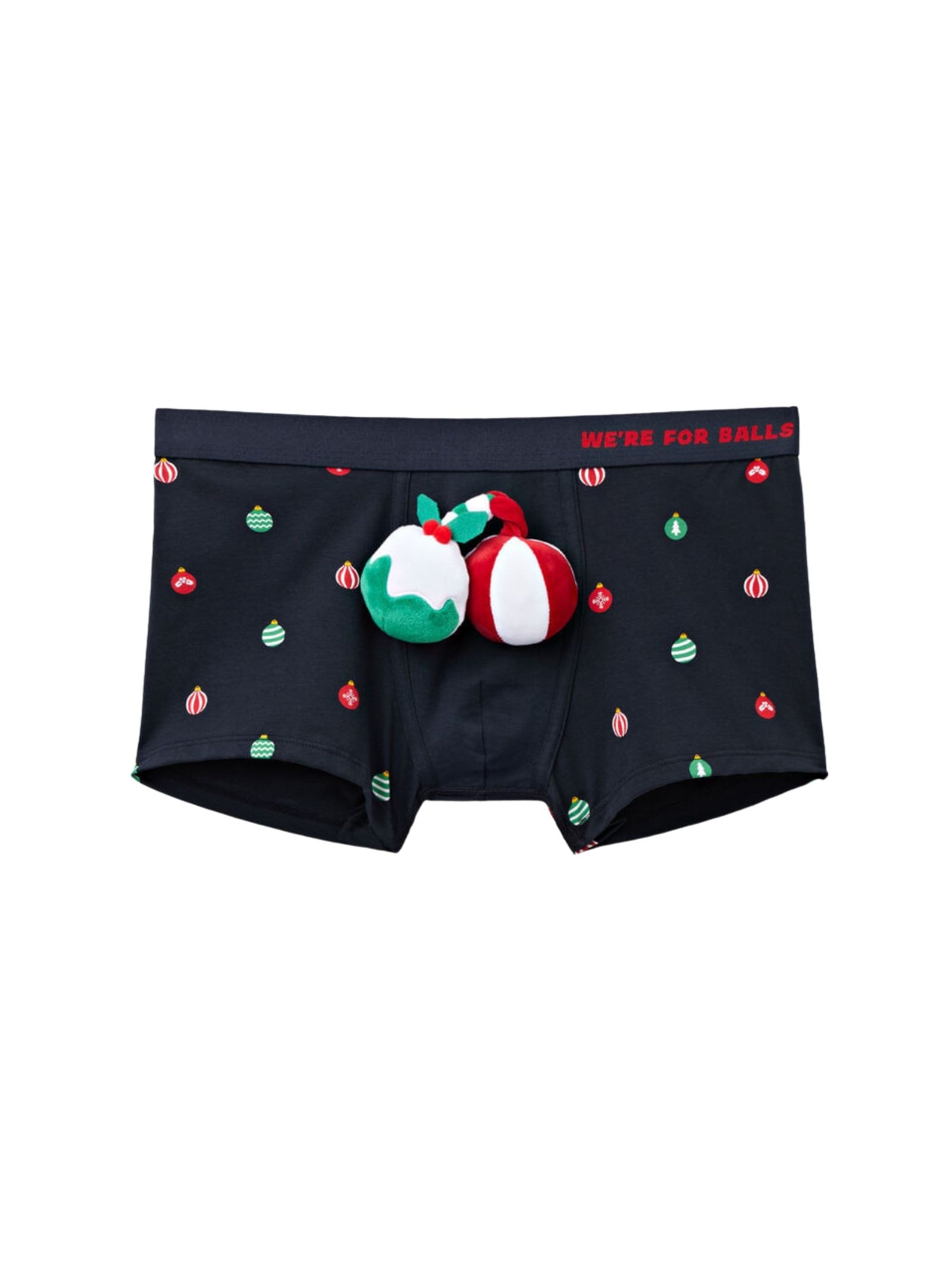 Cueca Em Algodão Supima Christmas Balls Azul Intimissimi