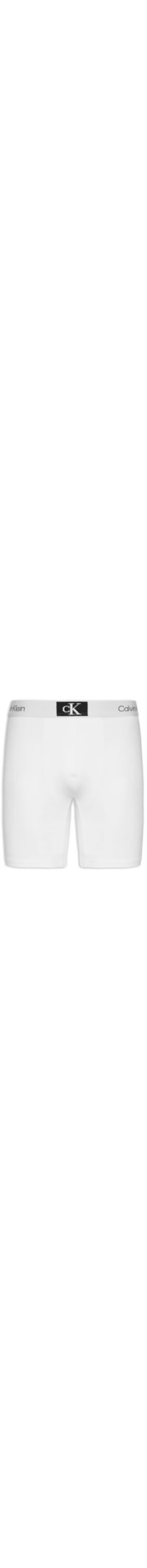 Cueca Long Boxer Cotton - Branco