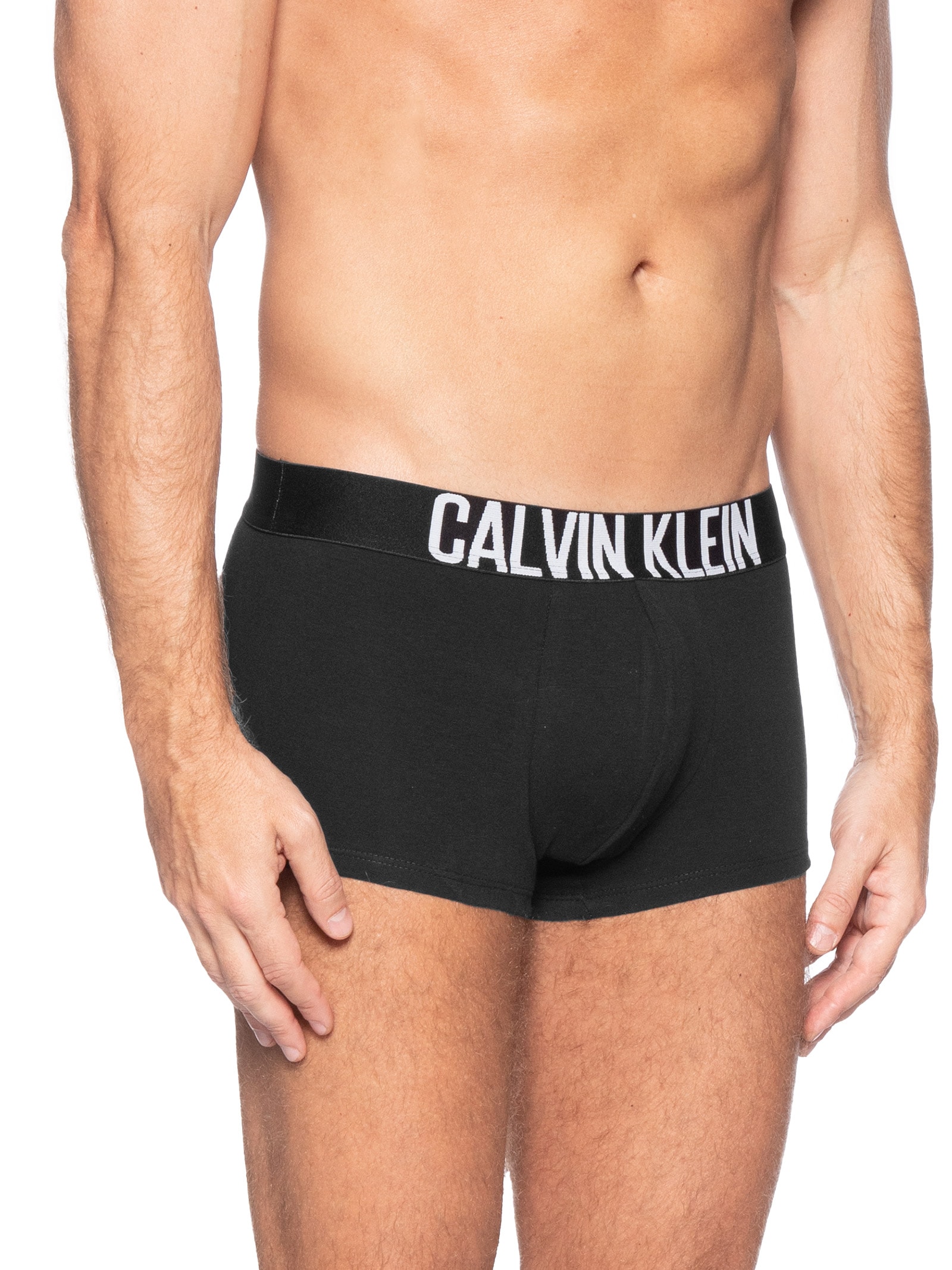 Cueca Low Rise Cotton Intense Power Preto Calvin Klein Underwear