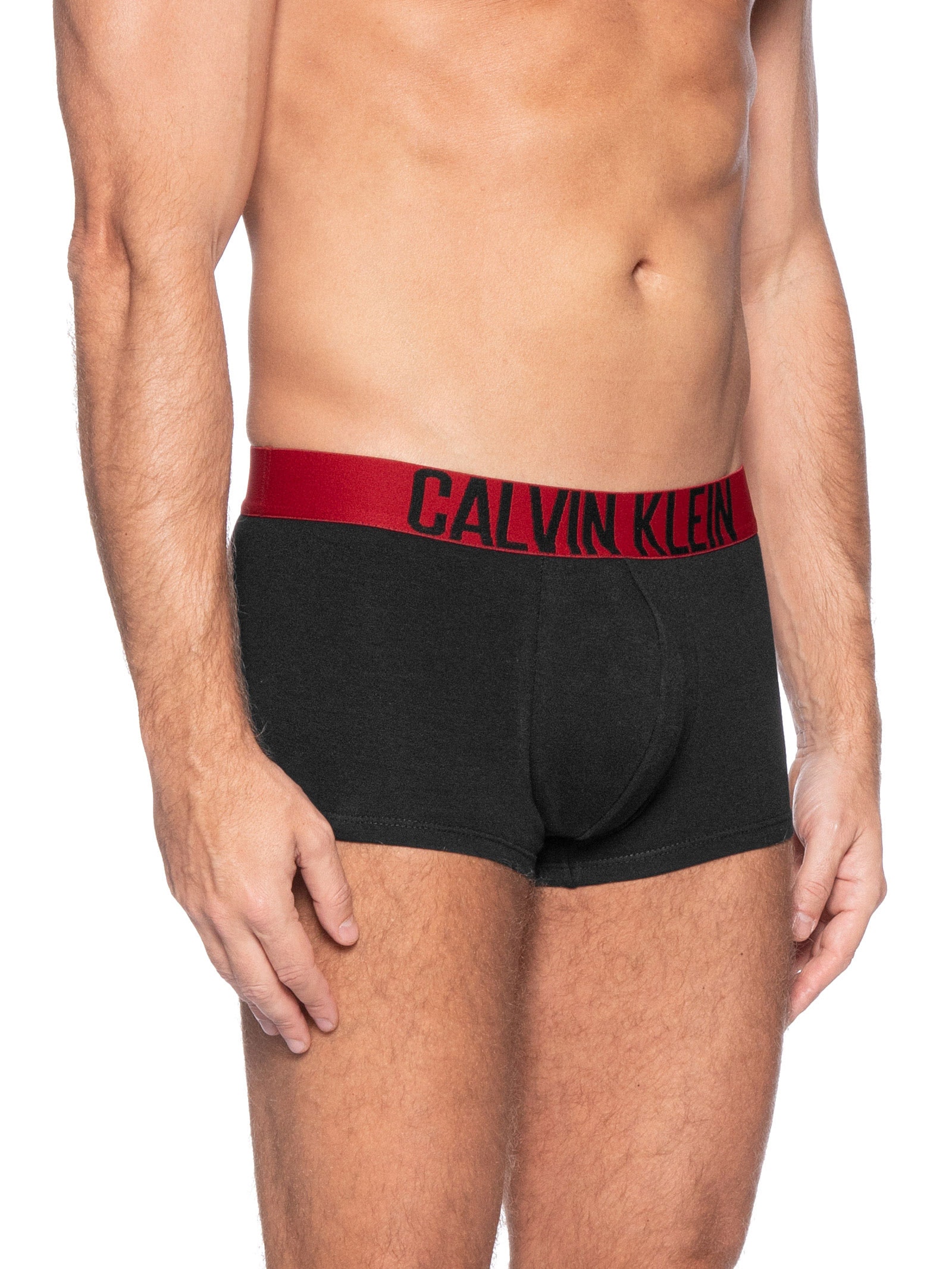 Cueca Low Rise Cotton Intense Power Vermelho Calvin Klein Underwear