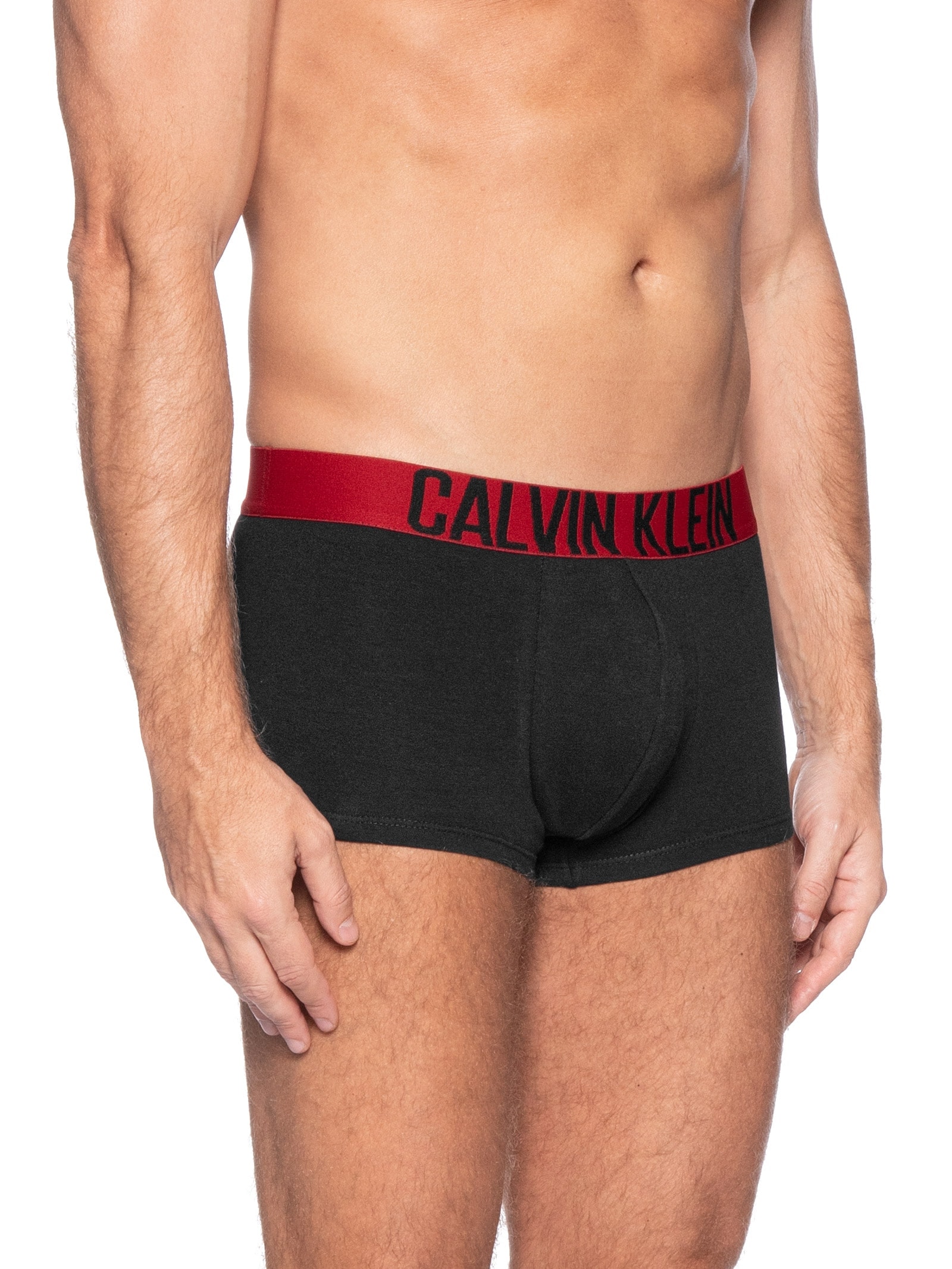 Cueca Low Rise Cotton Intense Power Vermelho Calvin Klein Underwear