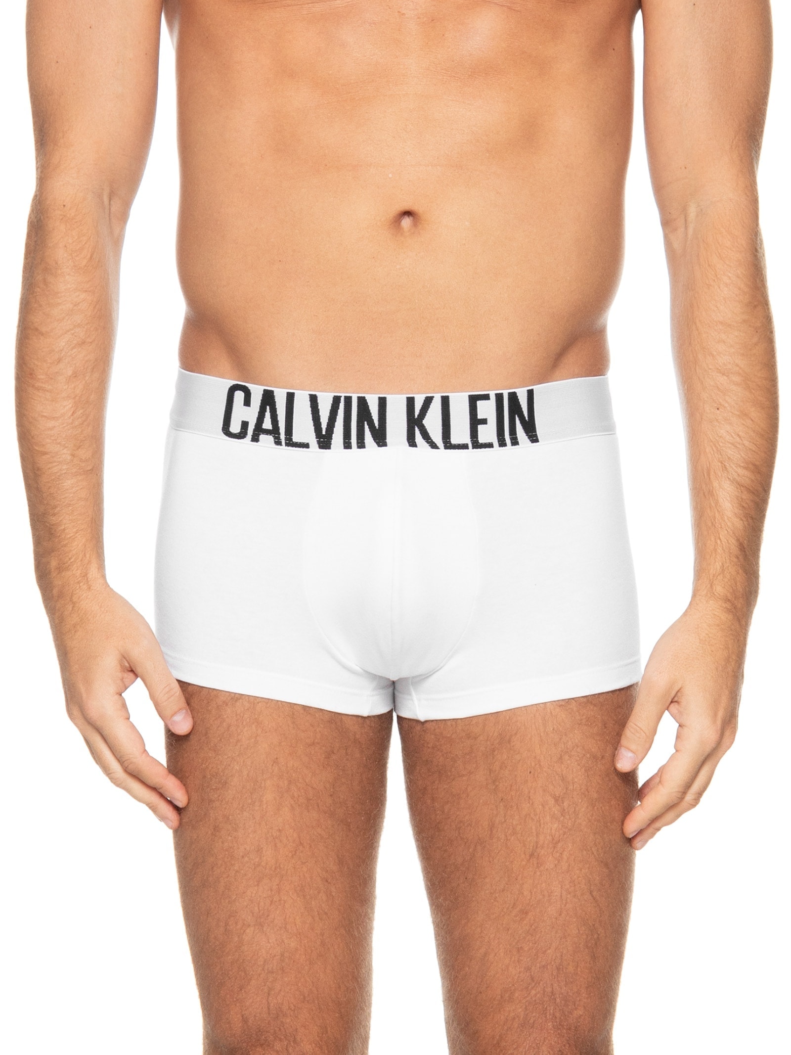 Cueca Low Rise Recycled Intense Power Branco Calvin Klein Underwear