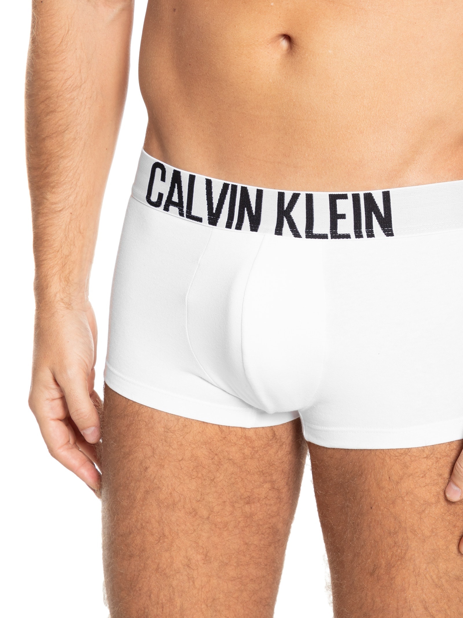 Cueca Low Rise Recycled Intense Power Branco Calvin Klein Underwear