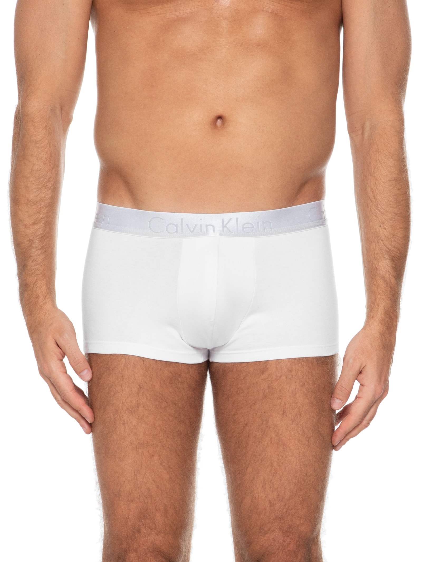 Cueca Low Rise Trunk Cotton Reveillon Branco Calvin Klein Underwear
