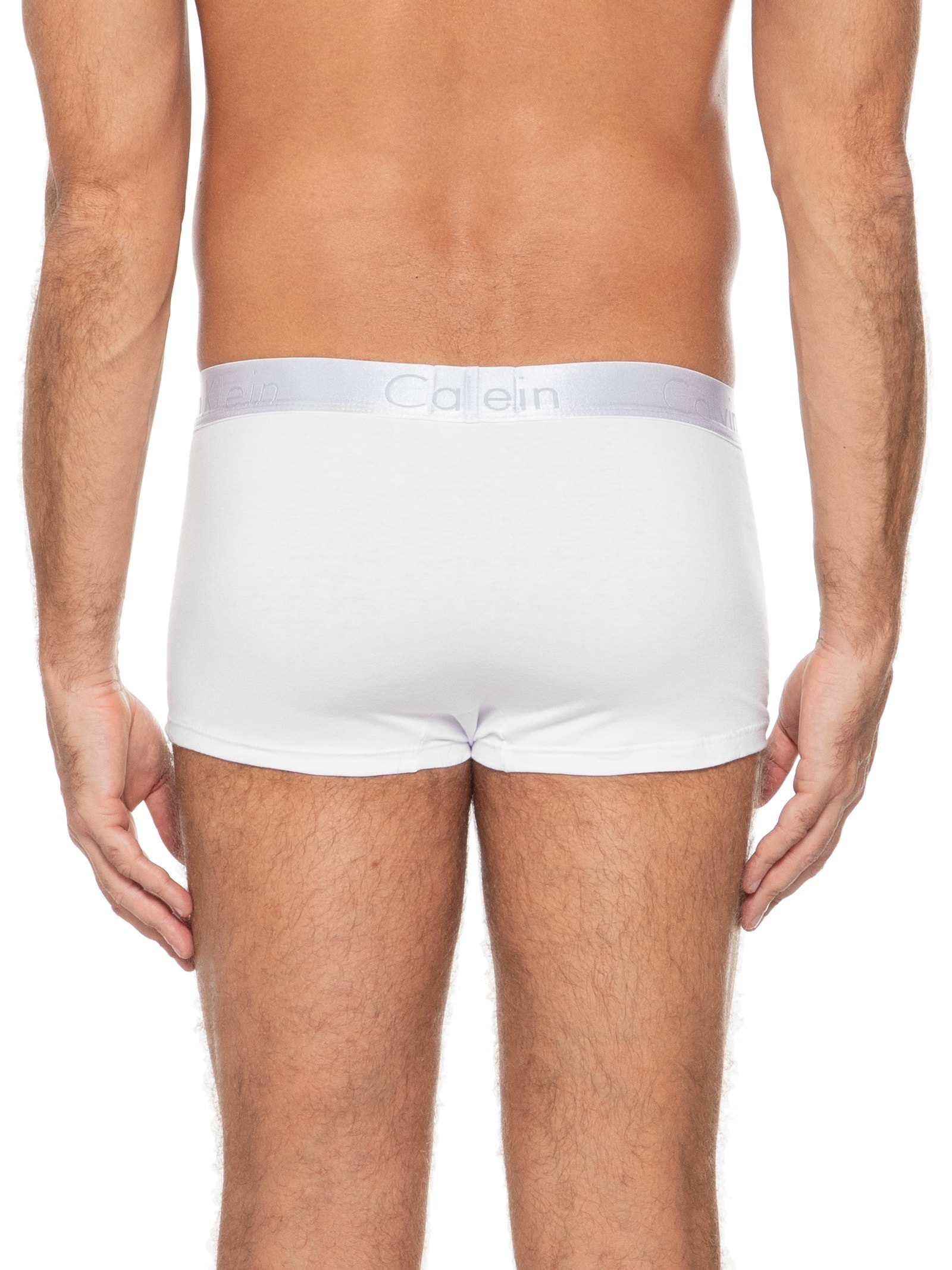 Cueca Low Rise Trunk Cotton Reveillon Branco Calvin Klein Underwear